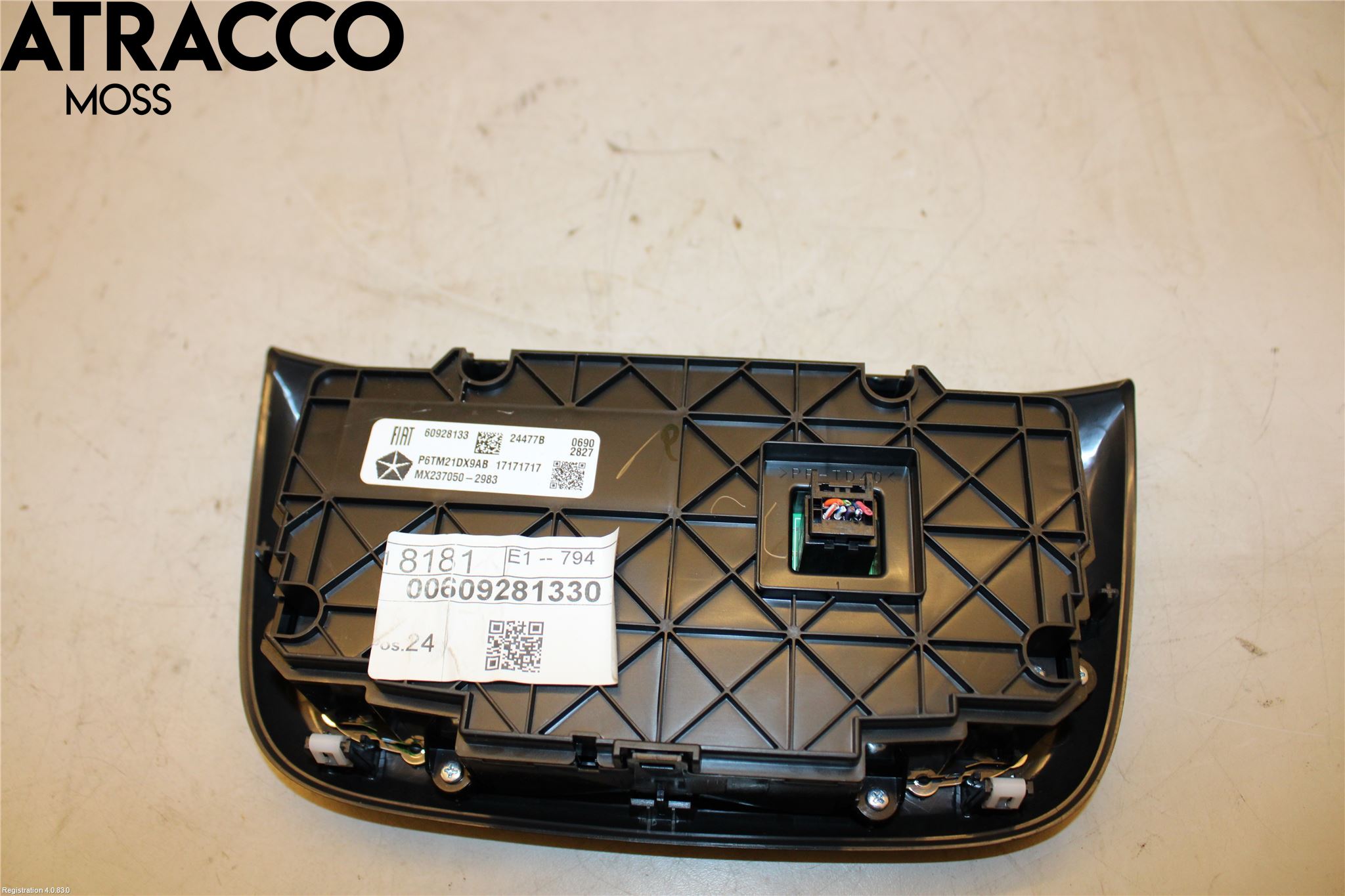 Jeep COMPASS Varme Ac Betjening-Display