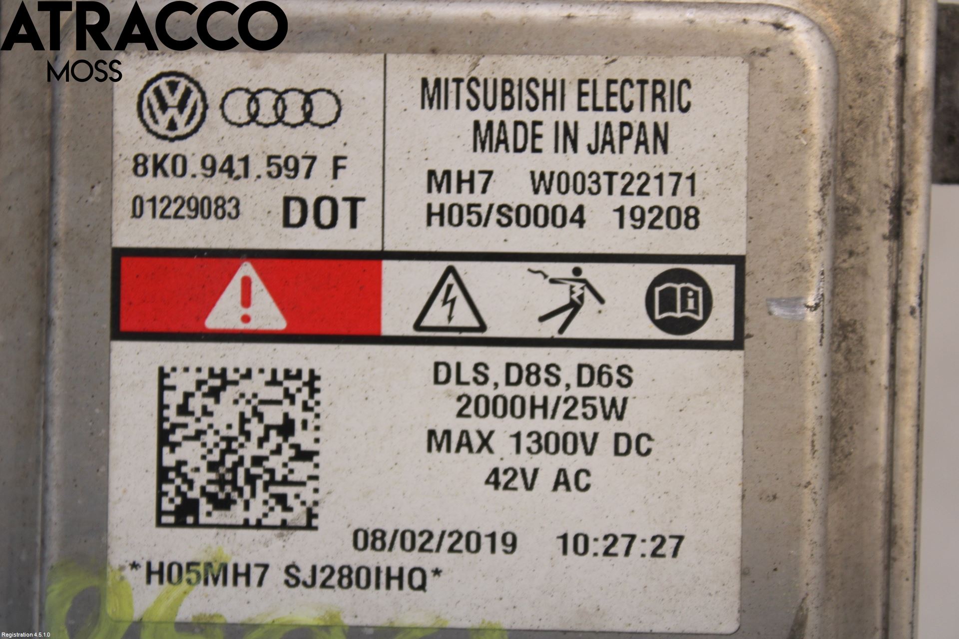 Volkswagen VW CADDY 11-15 Styreenhet Xenon