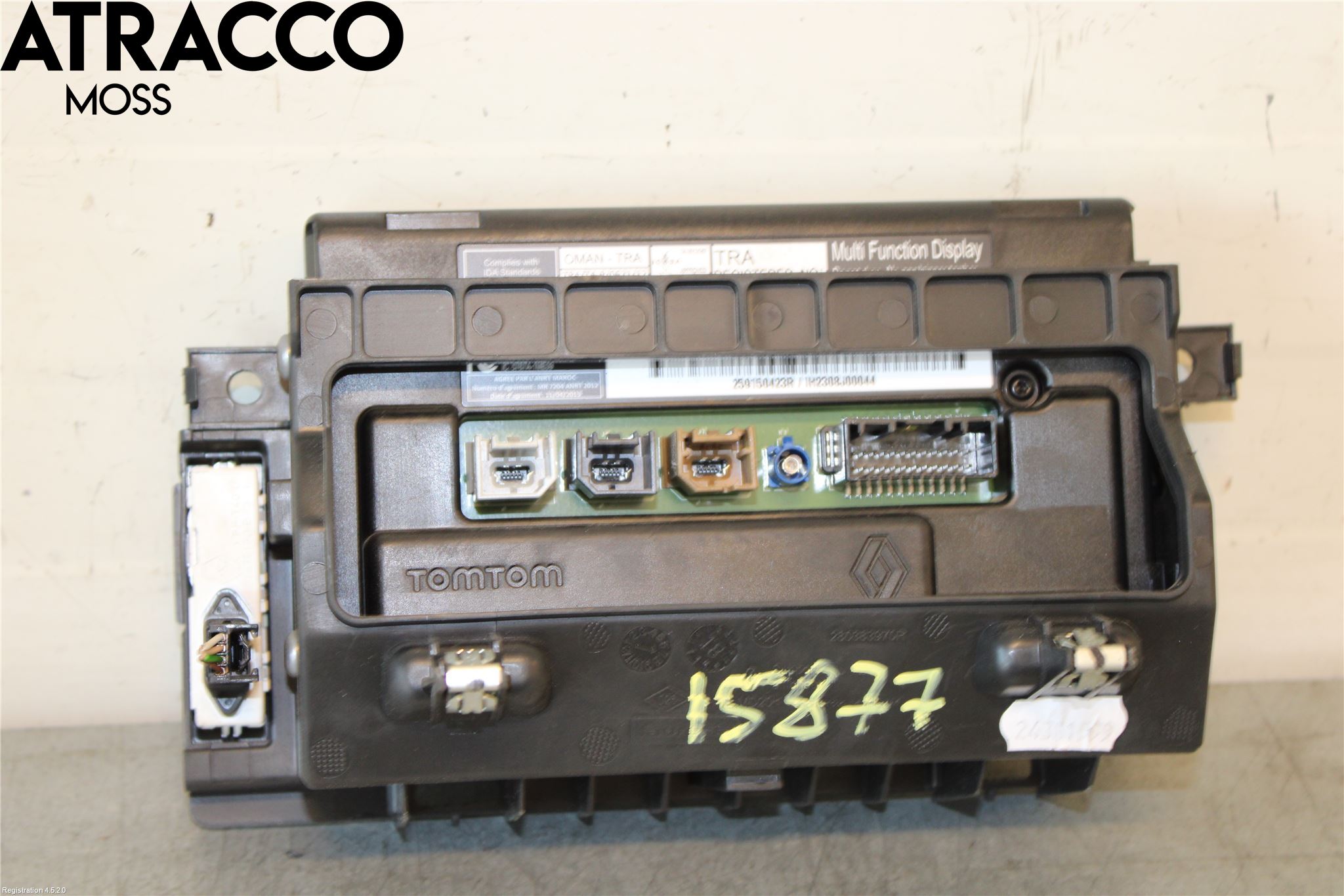 Renault KANGOO II 15-21 Multifunktionsdisplay