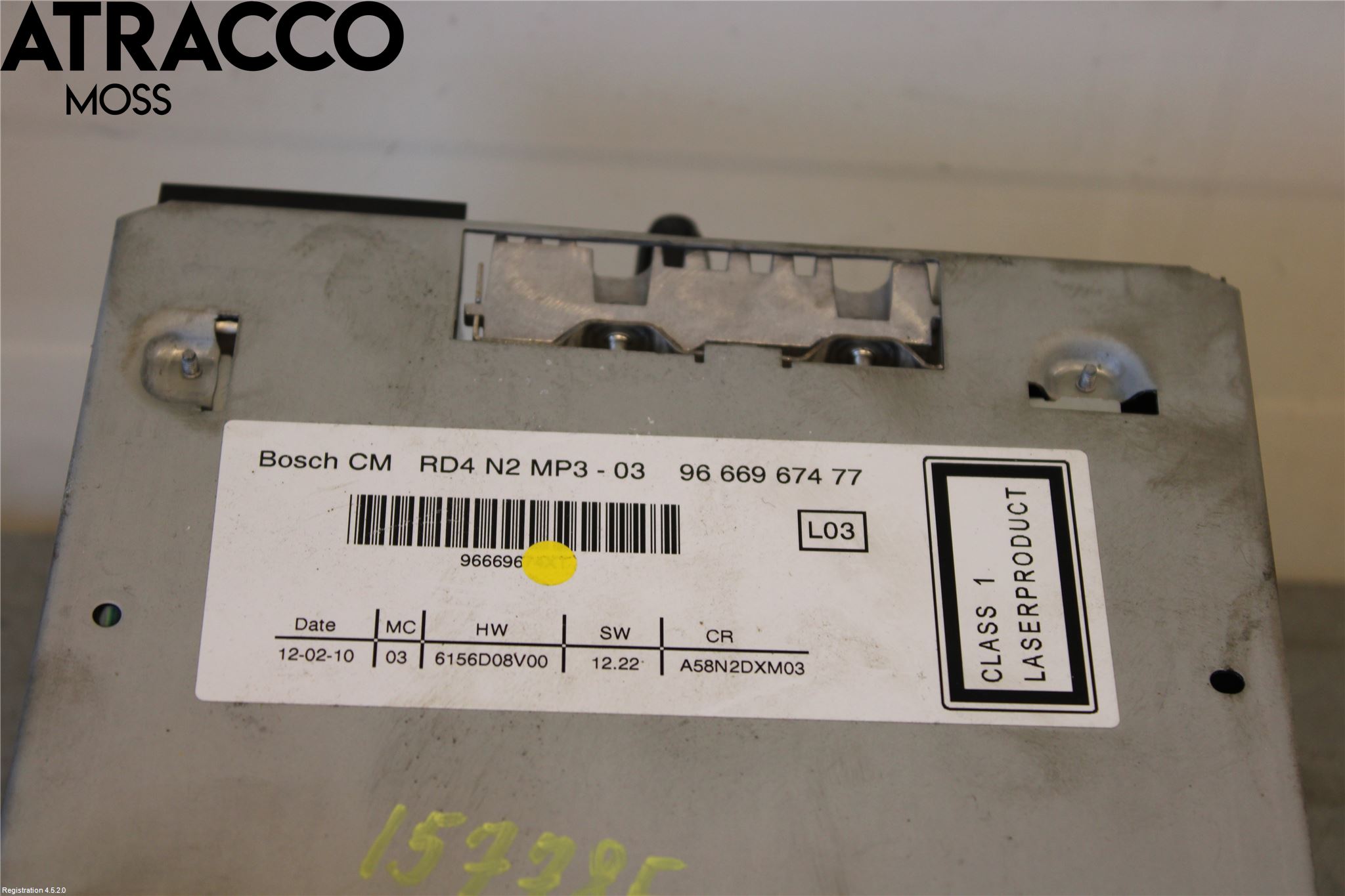 Peugeot 3008 09-16 Stereo Radio Med Cd