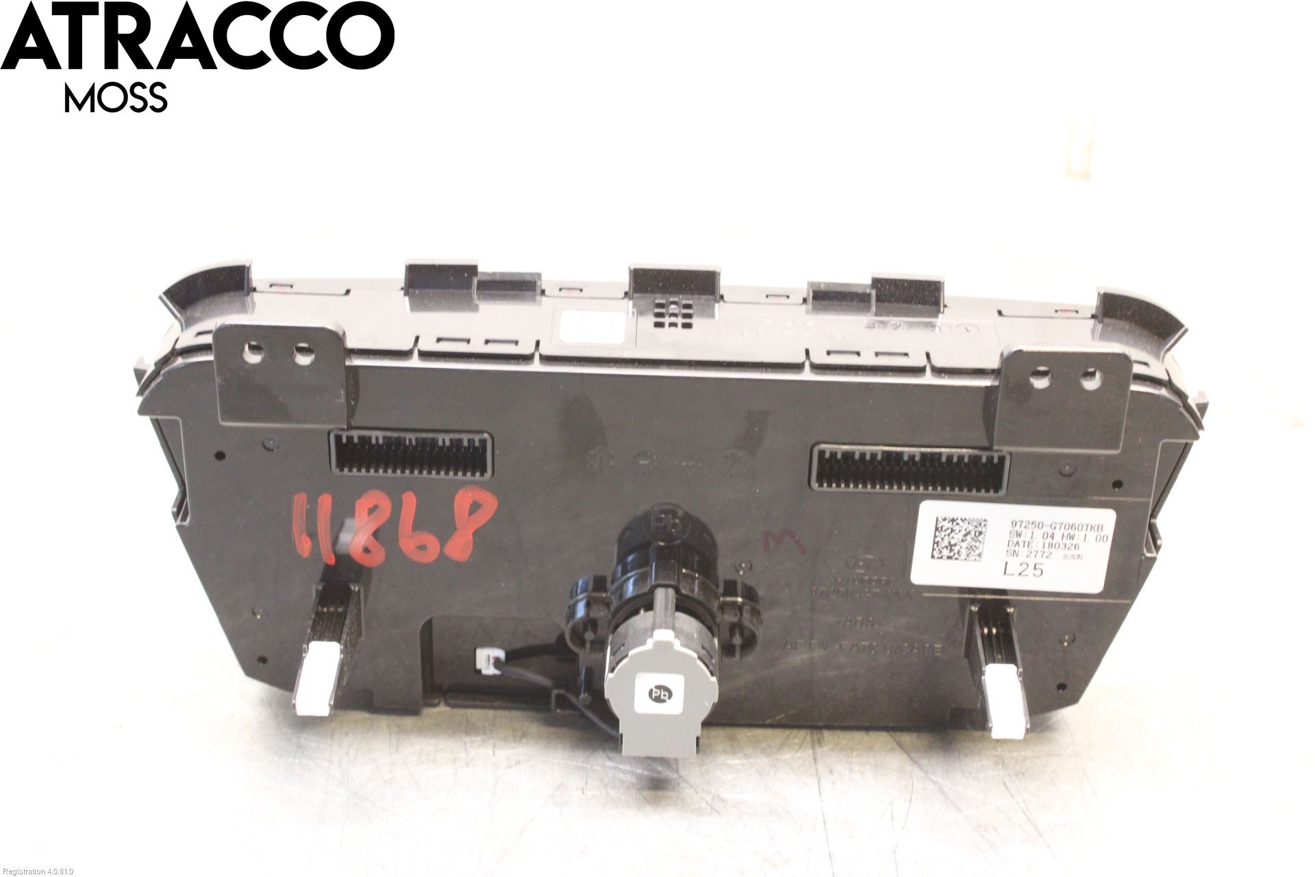 Hyundai IONIQ AE 17-22 Varme Ac Betjening-Display