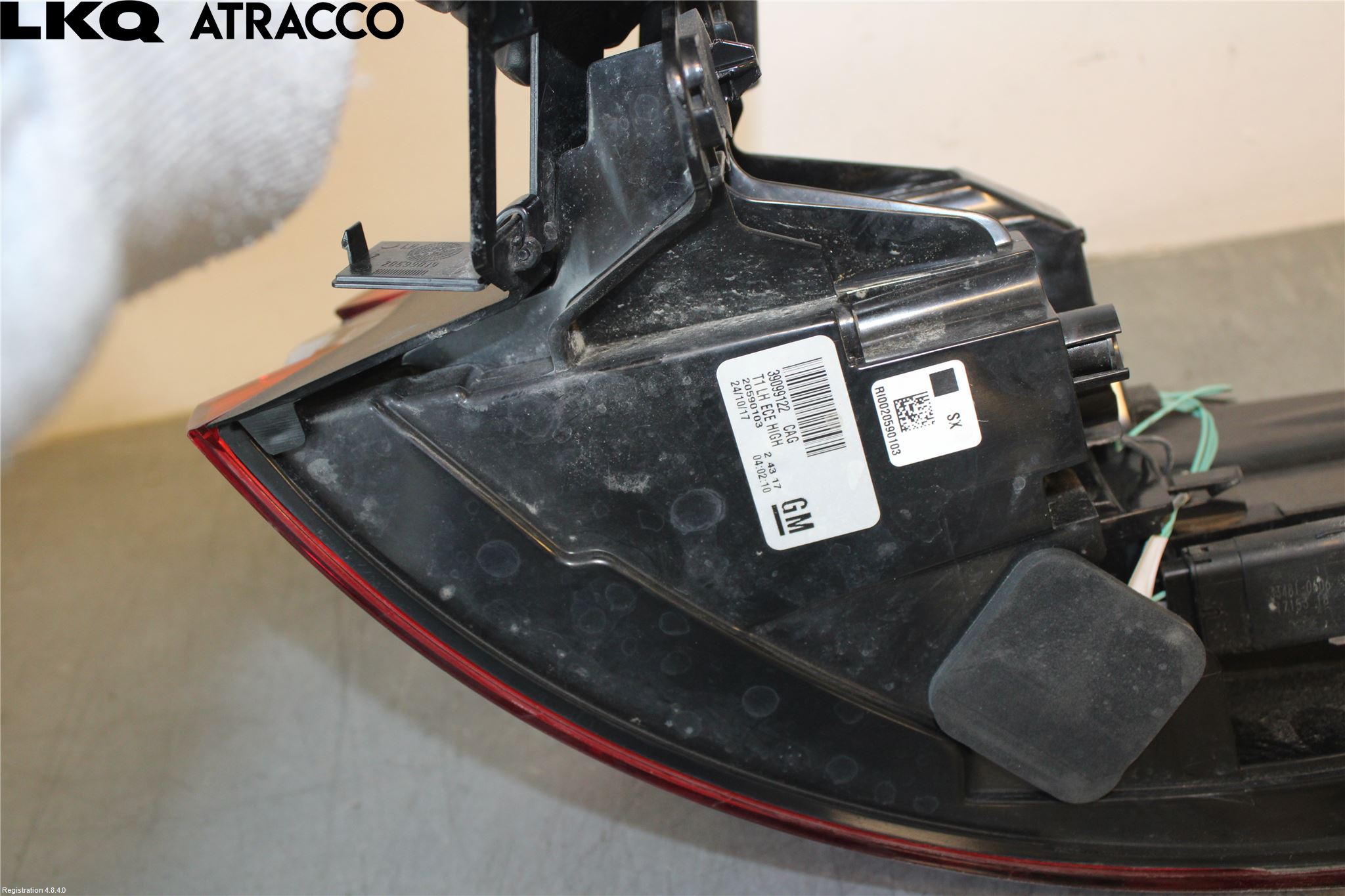 Opel INSIGNIA 17- Baklykt Venstre