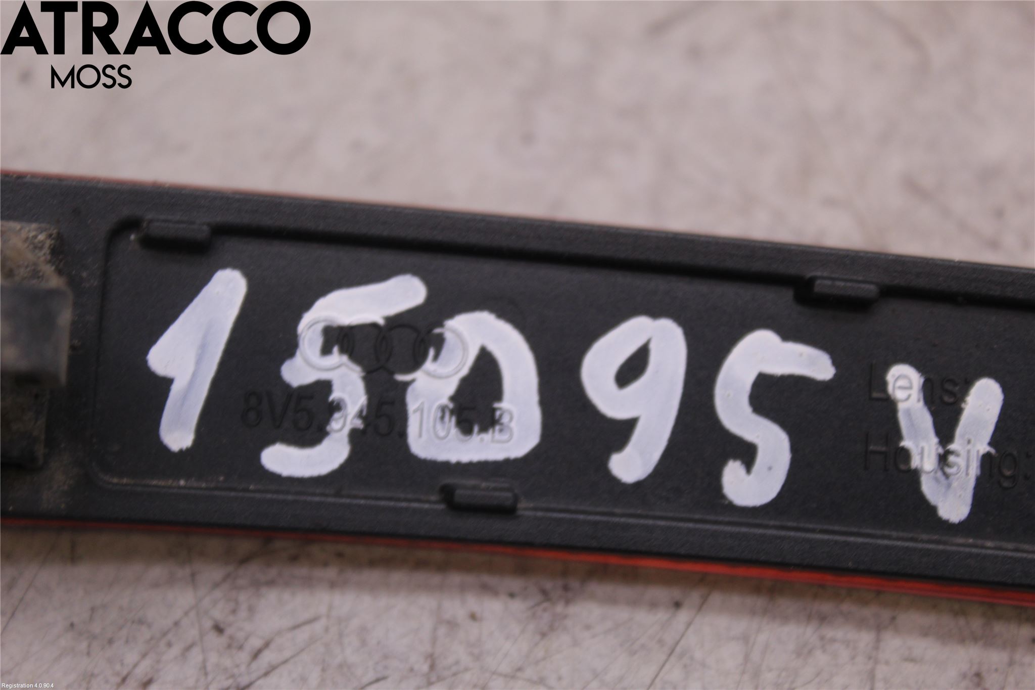 Audi A3/S3 05-13 Refleks Bak