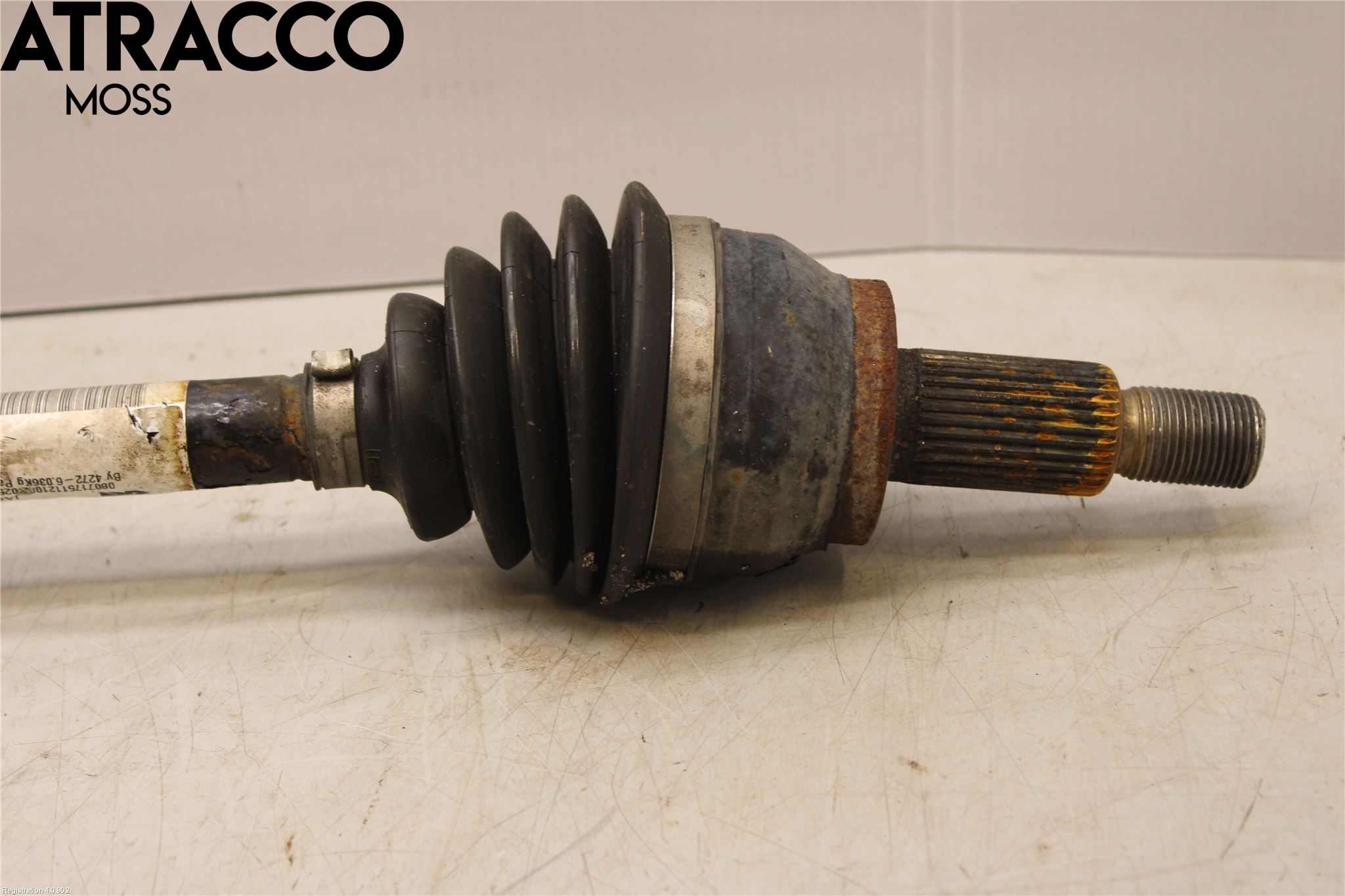 Jaguar F-PACE Drivaksel Foran Kompl Venstre