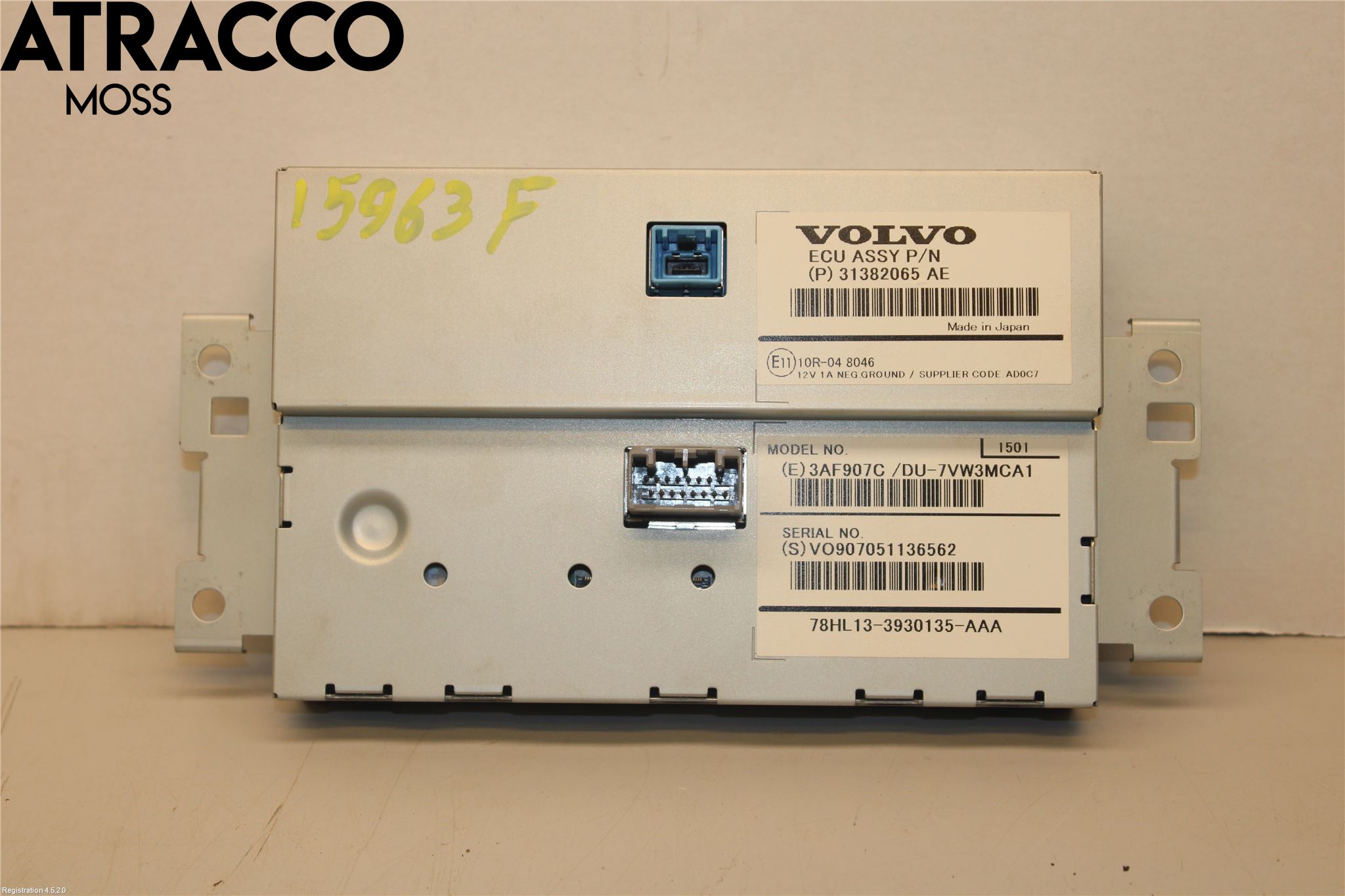 Volvo XC60 09-13 Multifunktionsdisplay