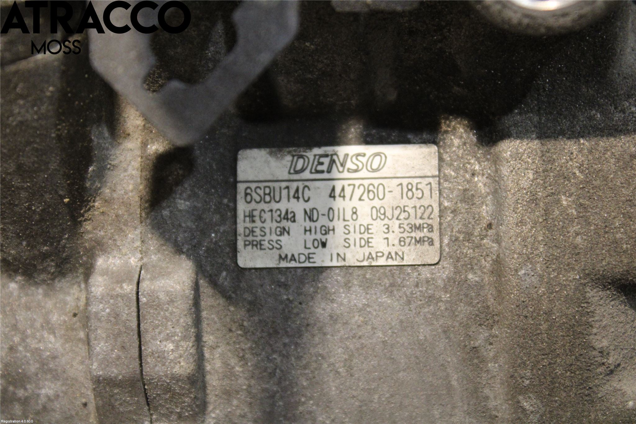 BMW 3 E90/91 SED/TOU 05-12 Varme Ac Kompressor