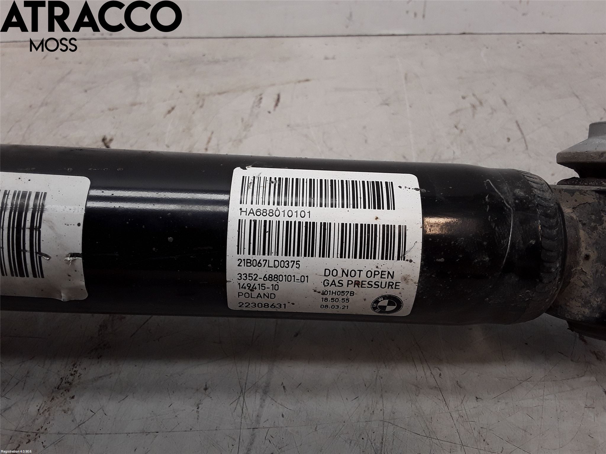 BMW i3 I01 13-22 Fjærbein Bak Høyre