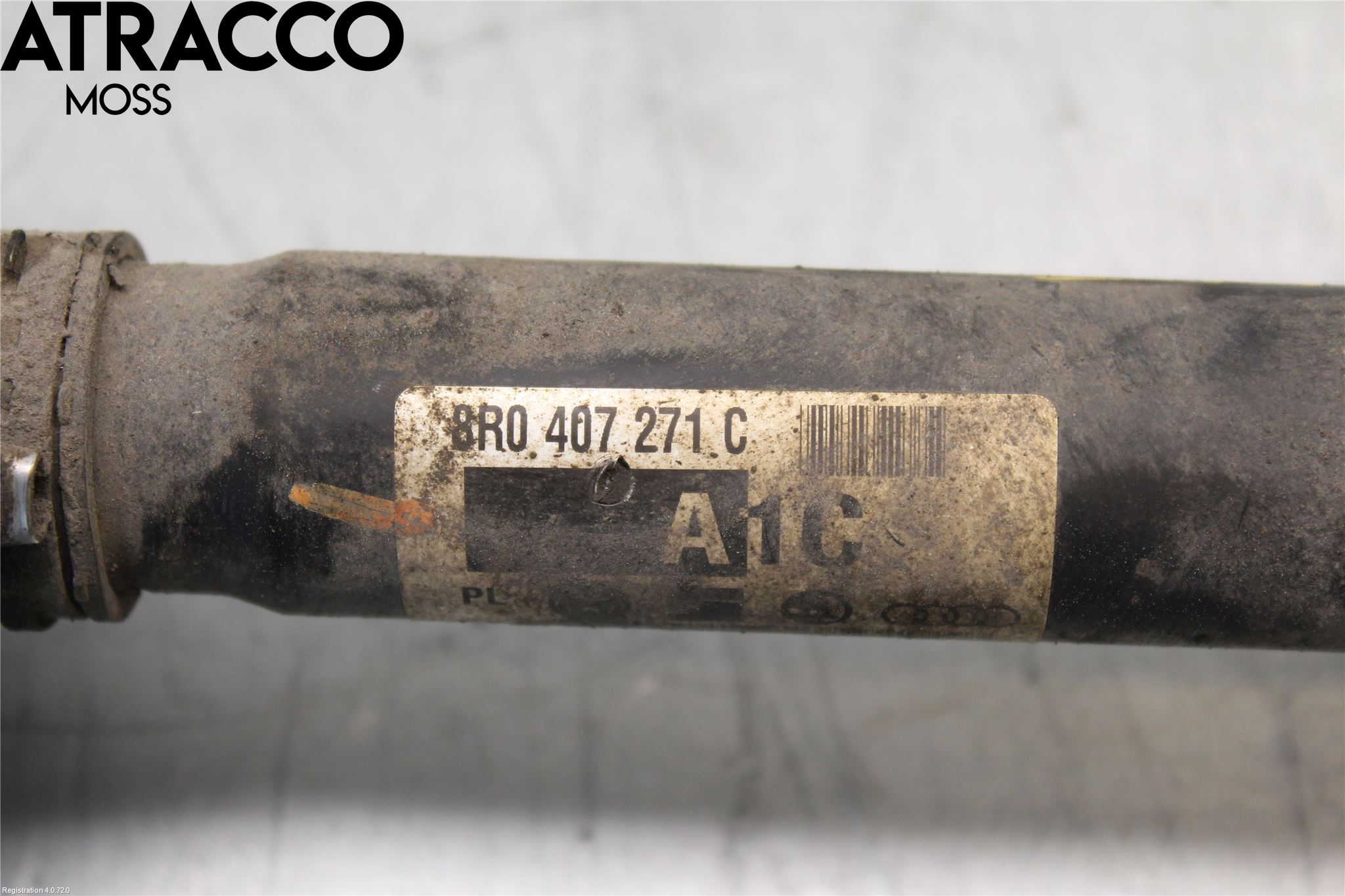 Audi Q5 09-16 Drivaksel Foran Kompl Høyre