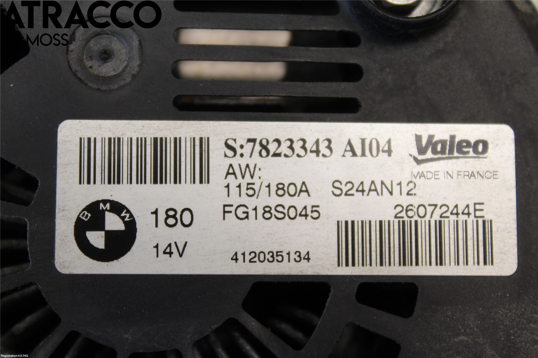 BMW 3 F30/F31/F80 12-19 Dynamo