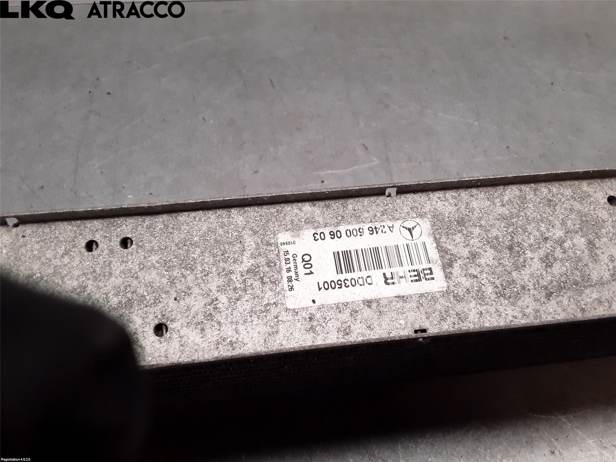 Mercedes-Benz MB B-KLASS (W246/W242) 12-19 Intercooler Radiator