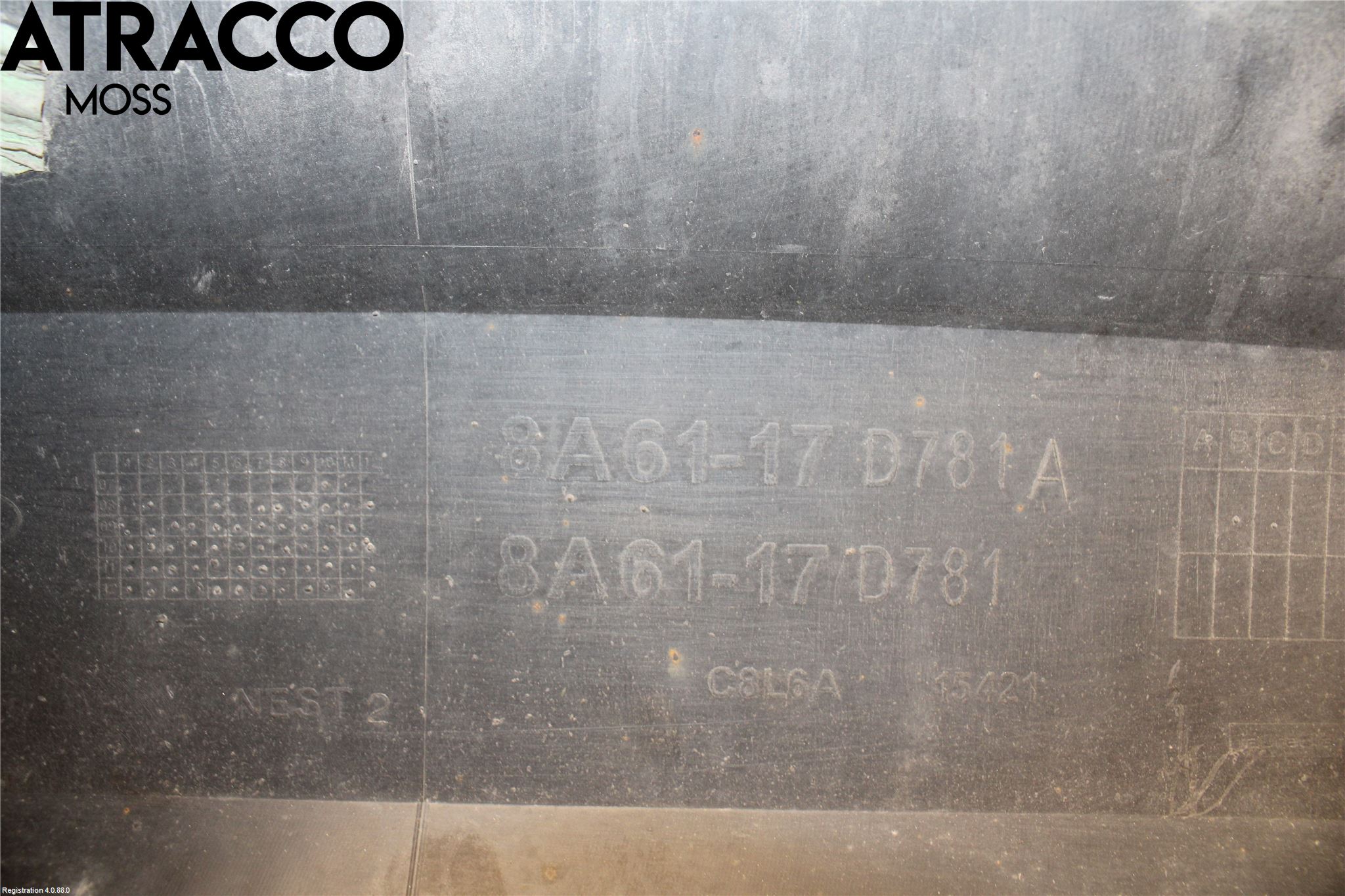 Ford FIESTA 13-17 Spoiler Bak