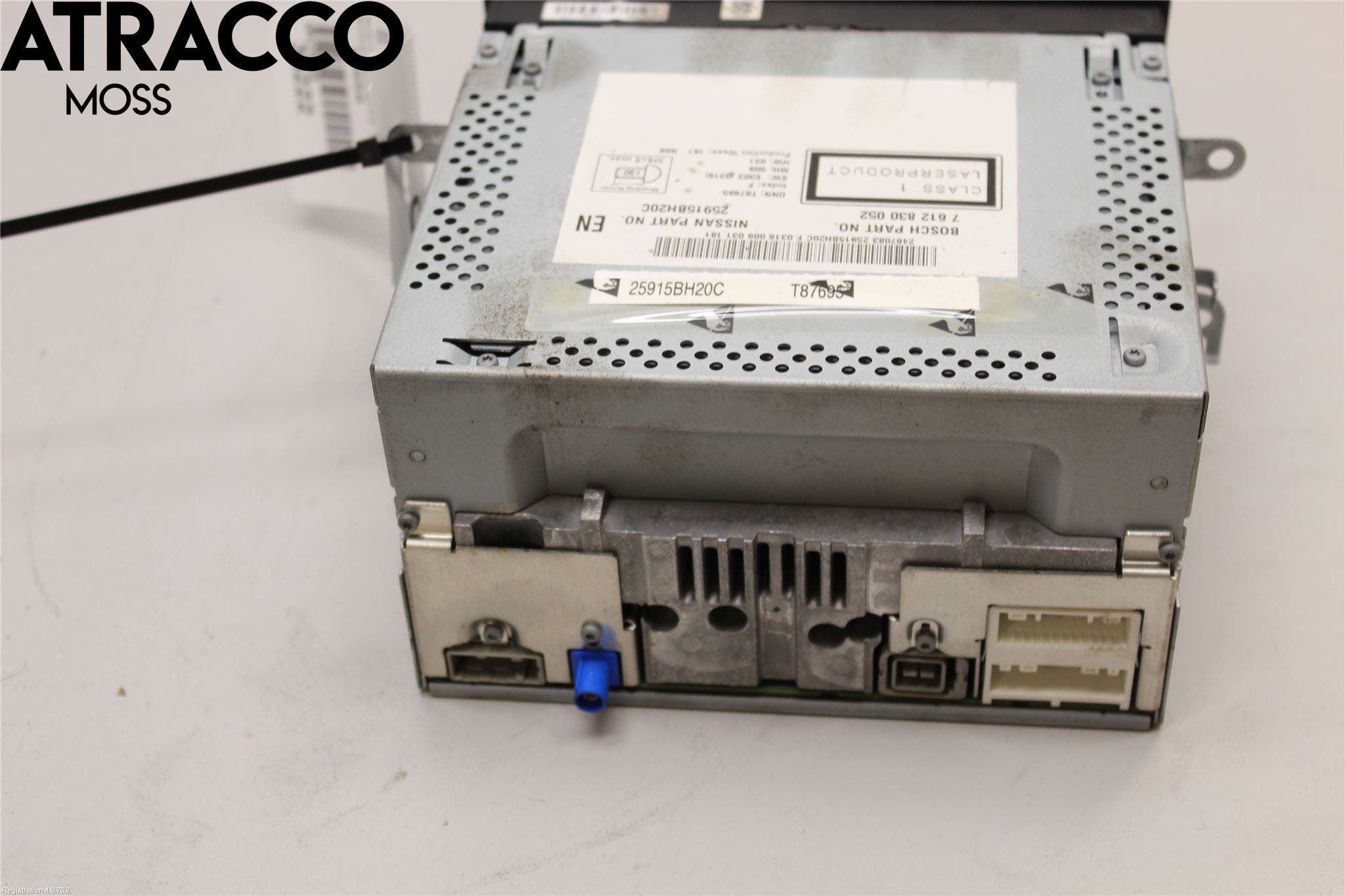 Nissan QASHQAI+2 10-14 Stereo Radio Med Cd