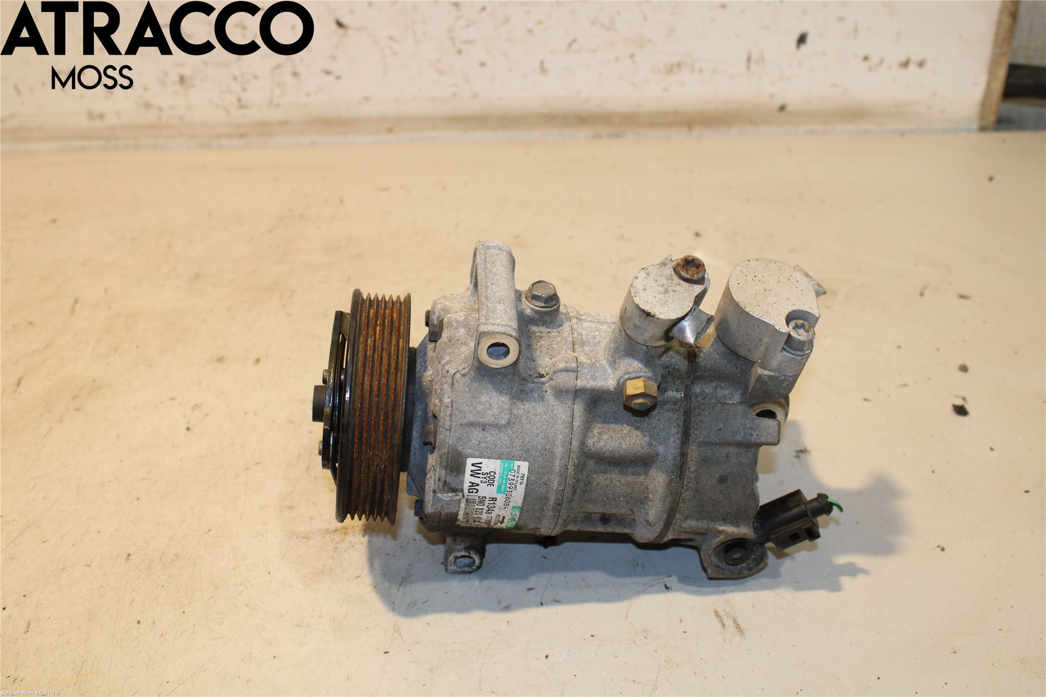 Volkswagen VW POLO 10-17 Varme Ac Kompressor