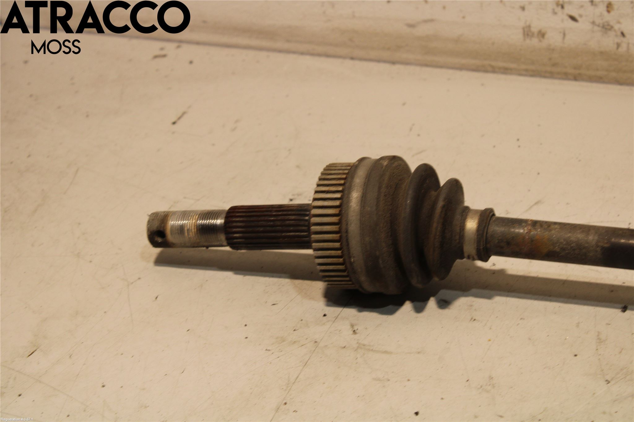 Nissan QASHQAI 14-17 Drivaksel Bak Kompl Høyre