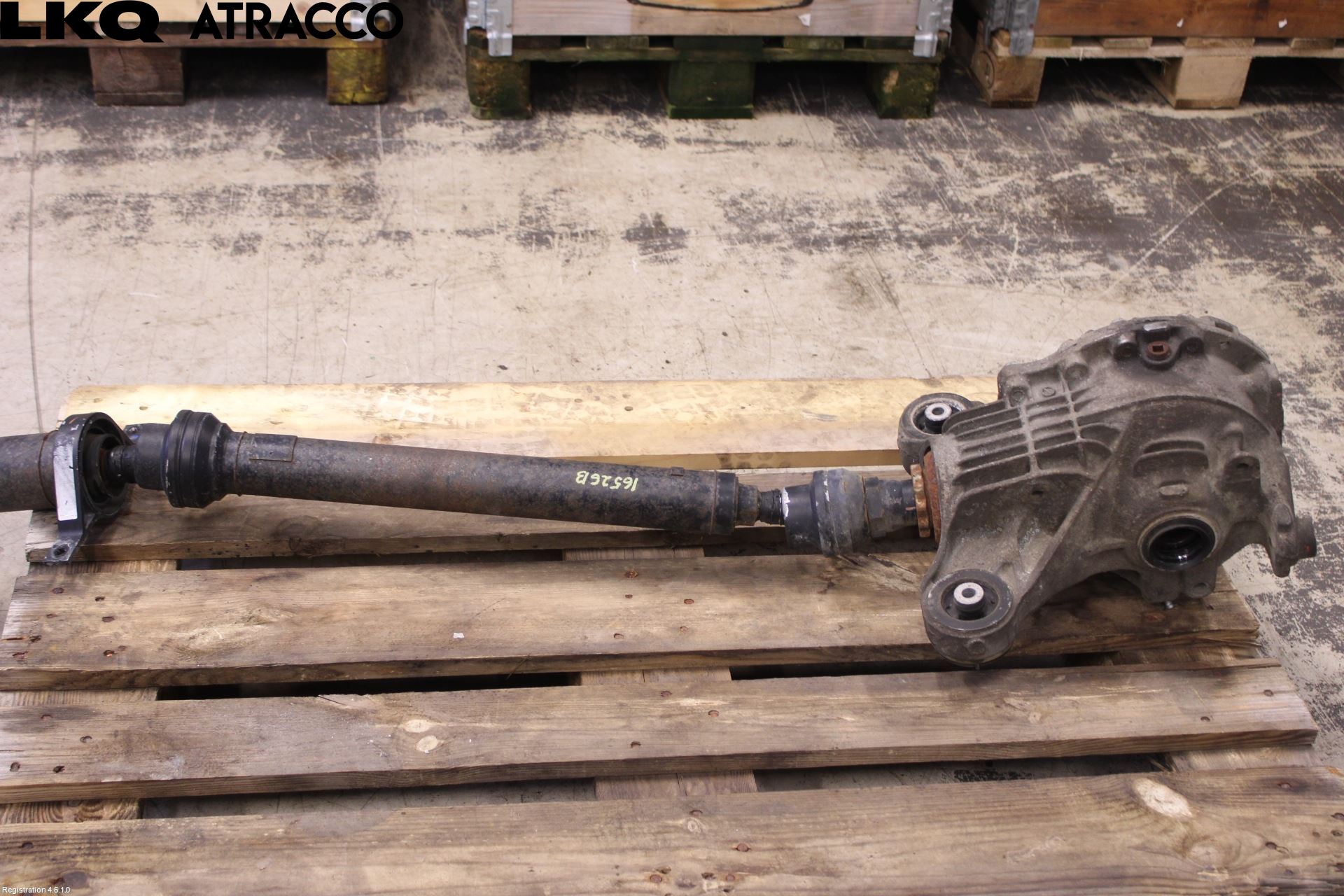 Landrover RANGE ROVER SPORT (L320) 10-13 Bakaksel Kardang Bak -Diff