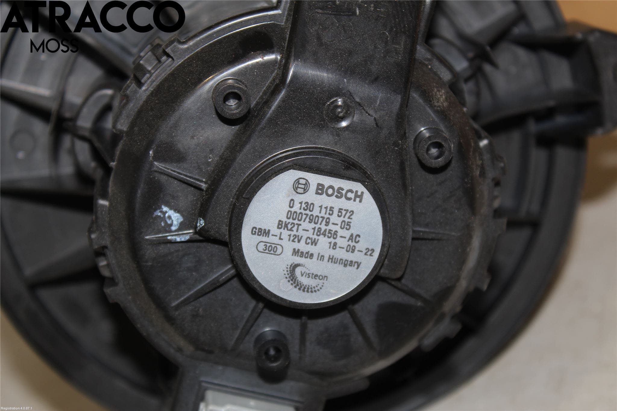 Ford TRANSIT SKÅP/BUSS 14-22 Varmeapparat Viftemotor