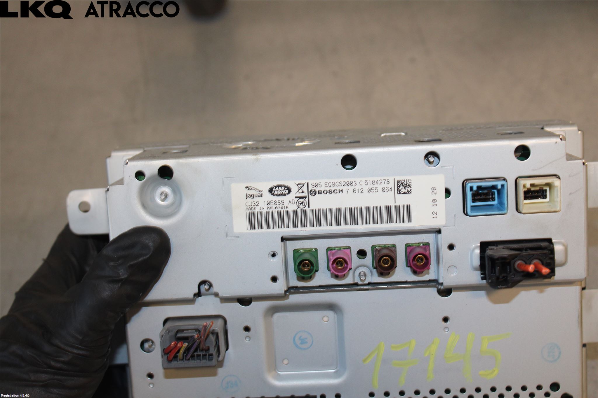 Landrover LAND ROVER RANGE ROVER EVOQUE (L538) 11-18 Multifunktionsdisplay