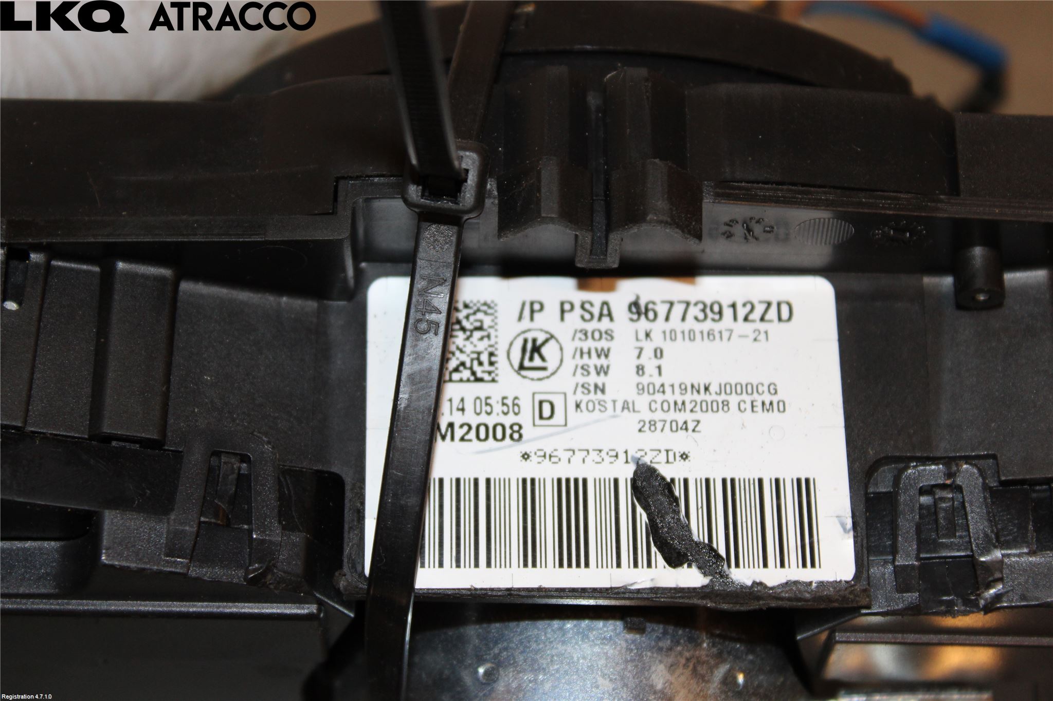 Peugeot 3008 09-16 Bryter Ratt Kombi H Og V