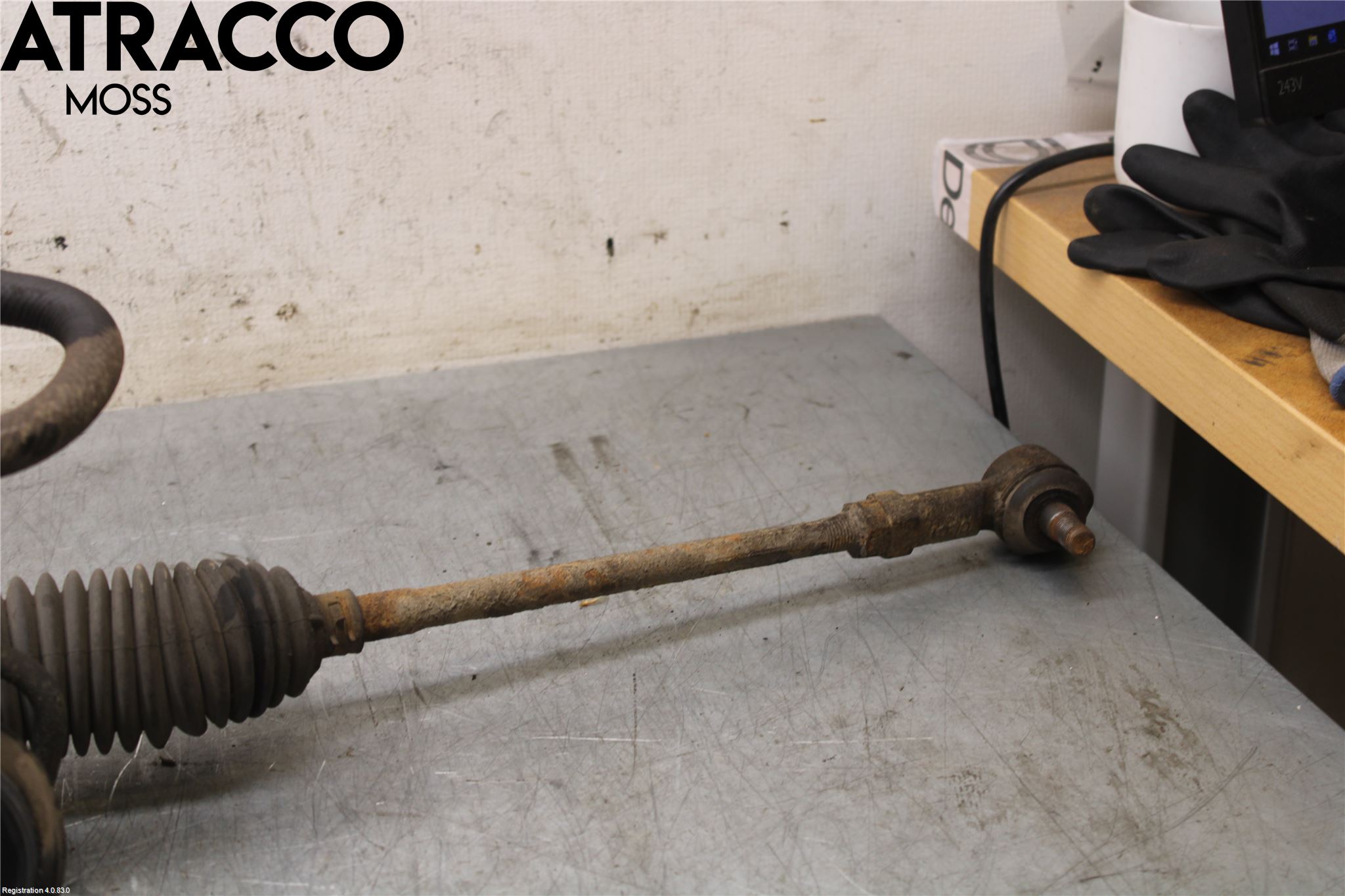 Mitsubishi OUTLANDER 07-12 Servo Snekke - Tannstang