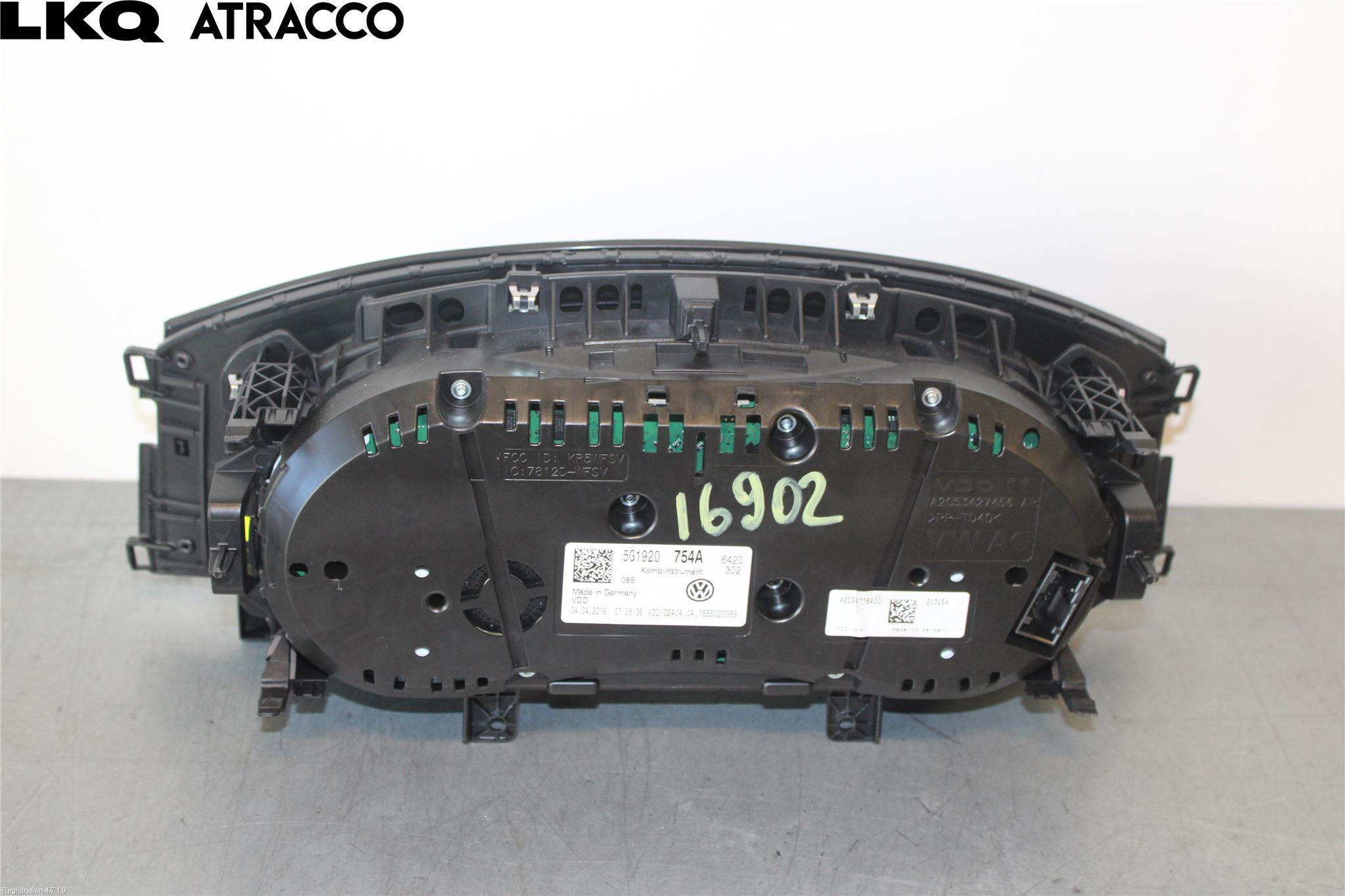 Volkswagen VW GOLF / E-GOLF VII 13-20 Instr Kombinert