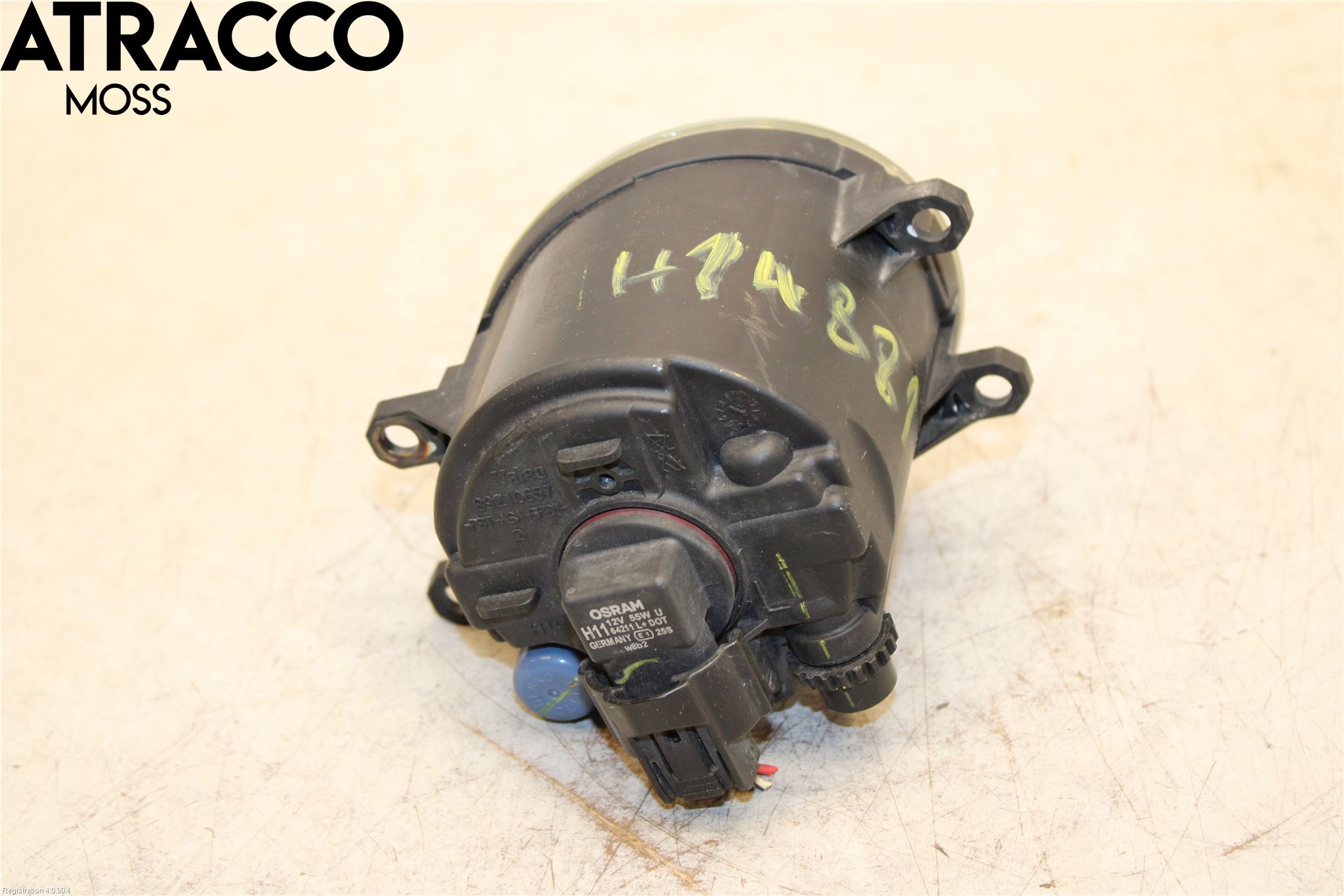 Toyota YARIS XP90 06-11 Frontlykt-Kurve-Tåkelys