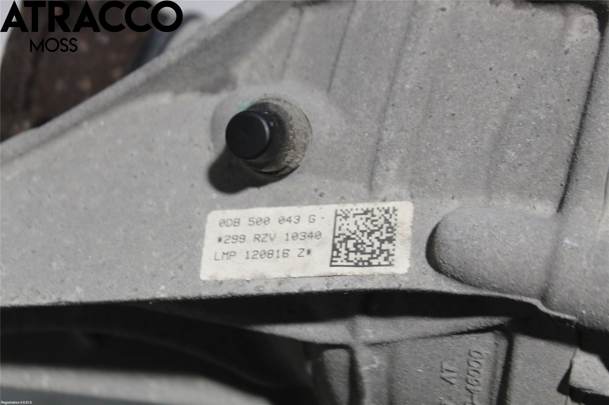 Audi A4/S4 B9 16-19 Bakaksel Kardang Bak -Diff