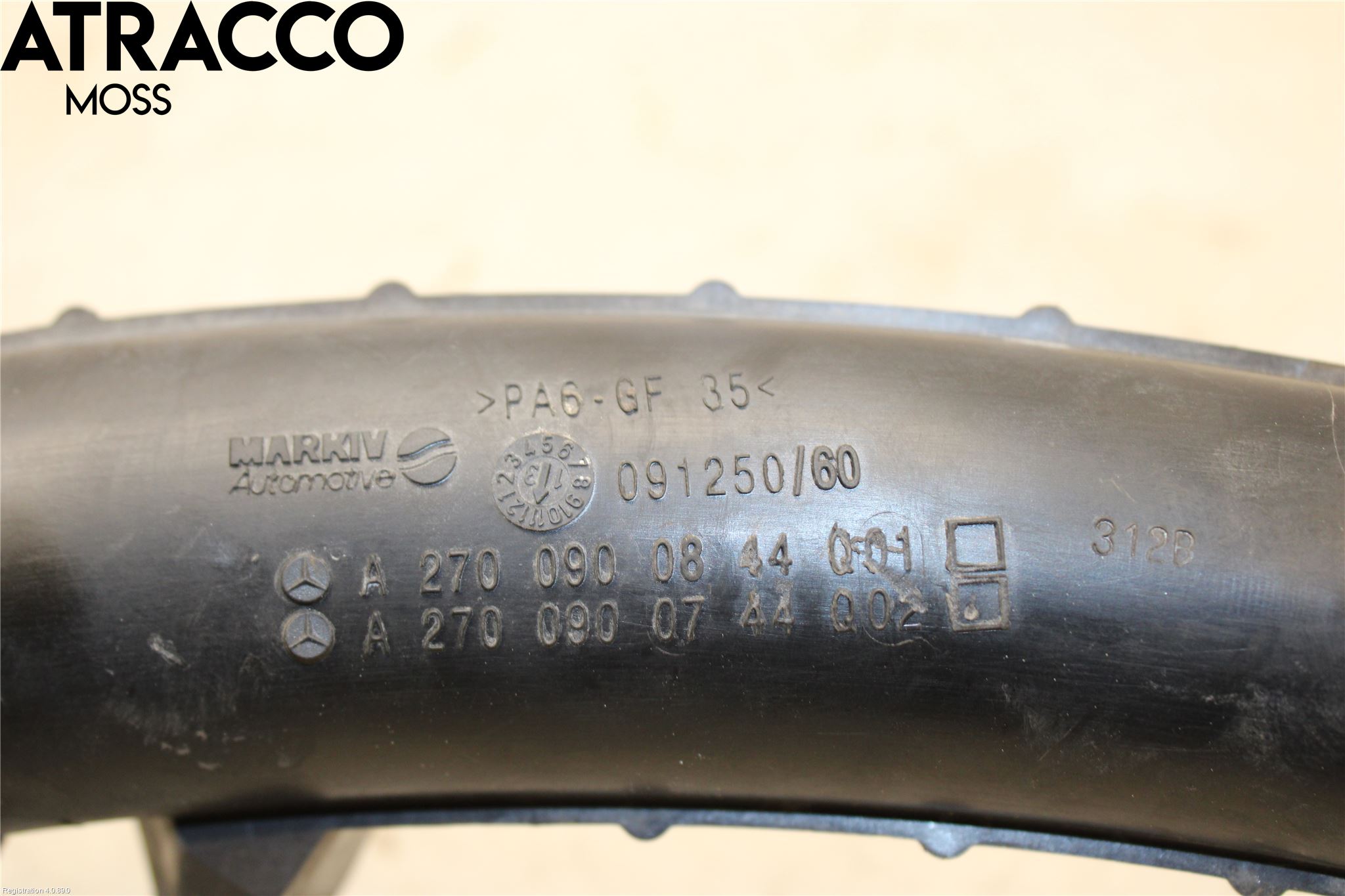 Mercedes-Benz MB A-KLASS (W176) 13-18 Inns Gummibelg - Slange