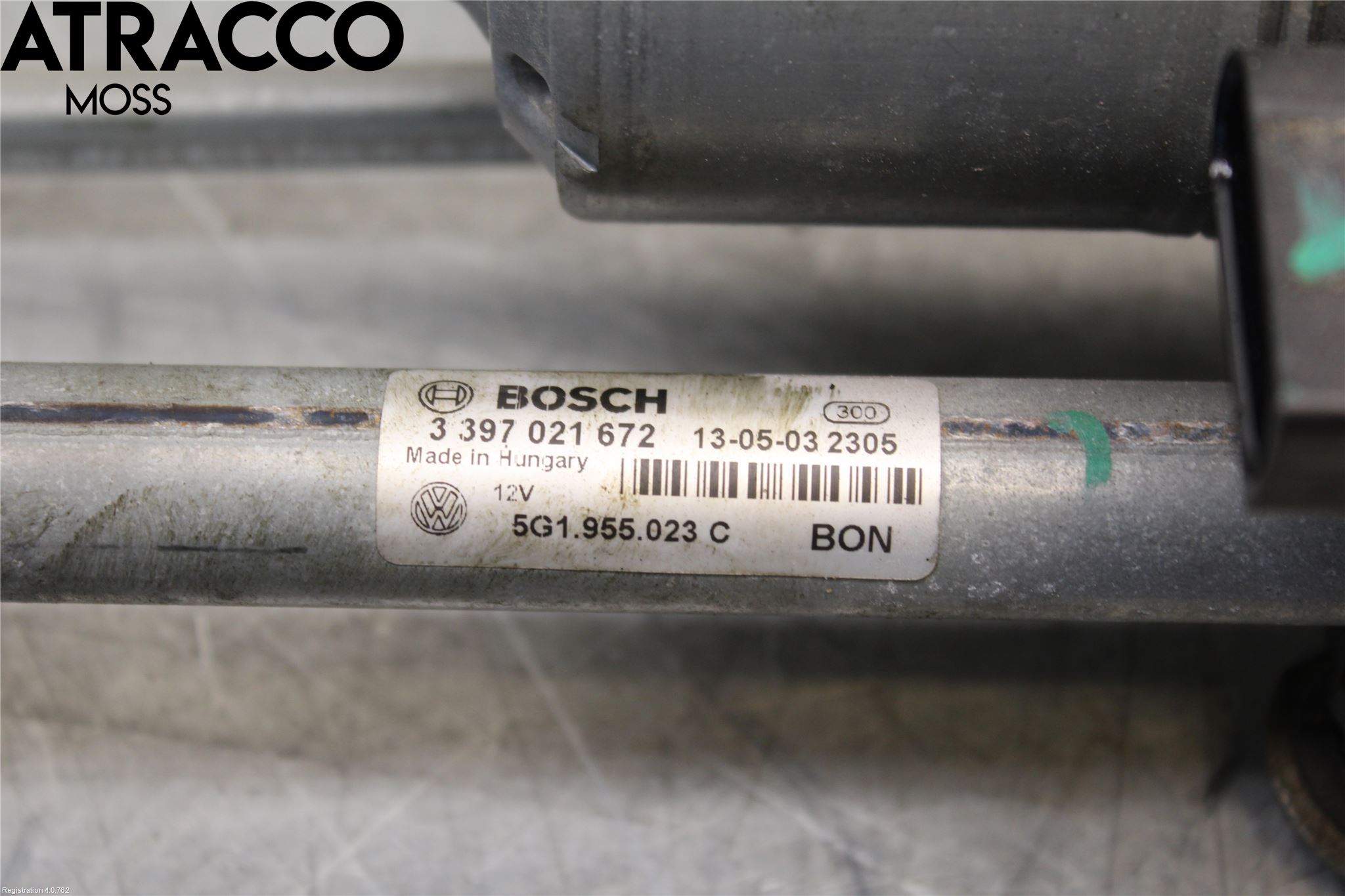 Volkswagen VW GOLF / E-GOLF VII 13-20 Viskermotor Frontrute