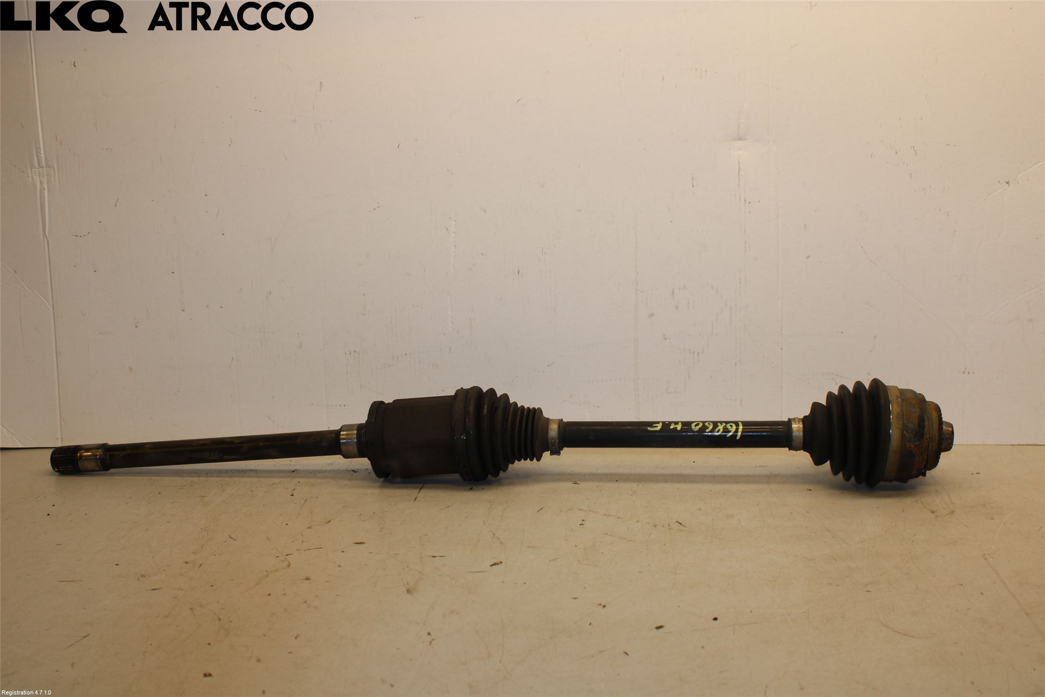 BMW X3 F25 10-17 Drivaksel Foran Kompl Høyre