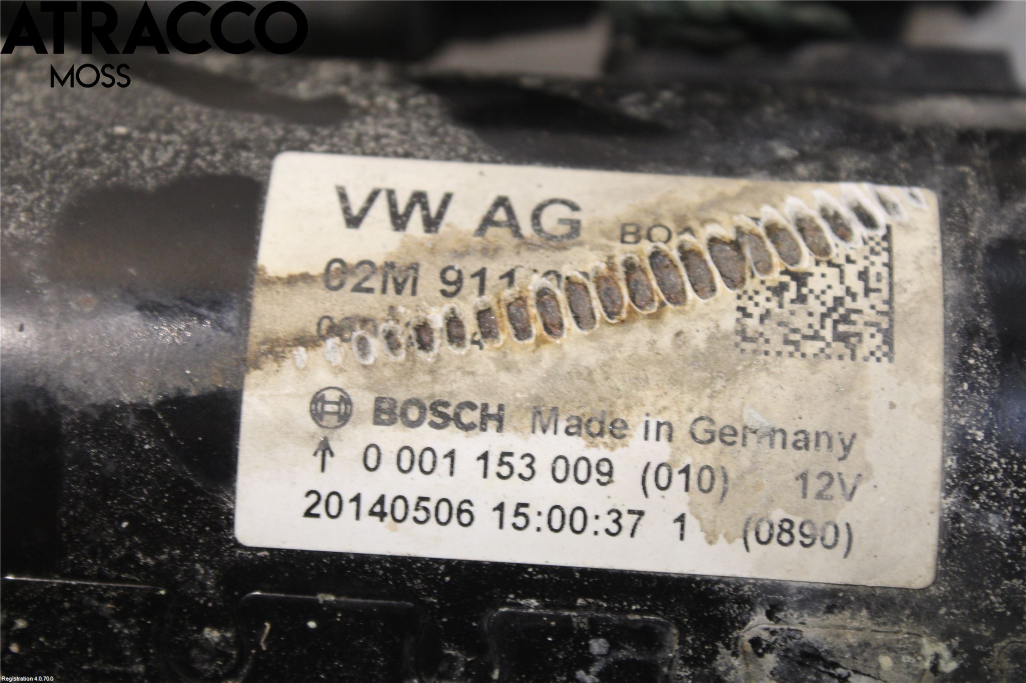 Volkswagen VW TRANSP/CARAVELLE (T5) 04-15 Startmotor Diesel