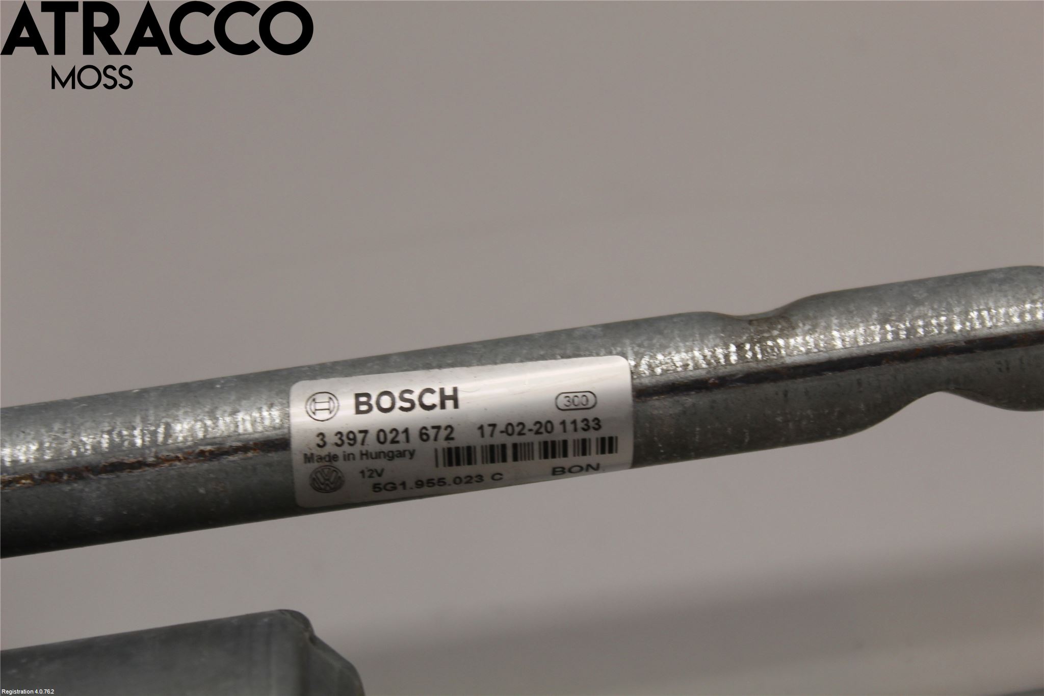 Volkswagen VW GOLF / E-GOLF VII 13-20 Viskeroverføring Frontrute