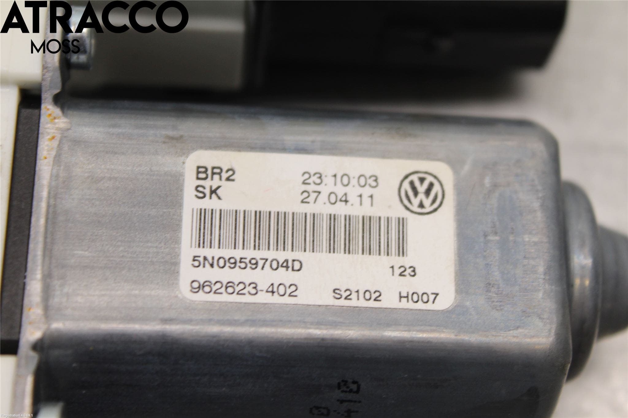 Volkswagen VW TIGUAN 07-16 Vindusheismotor