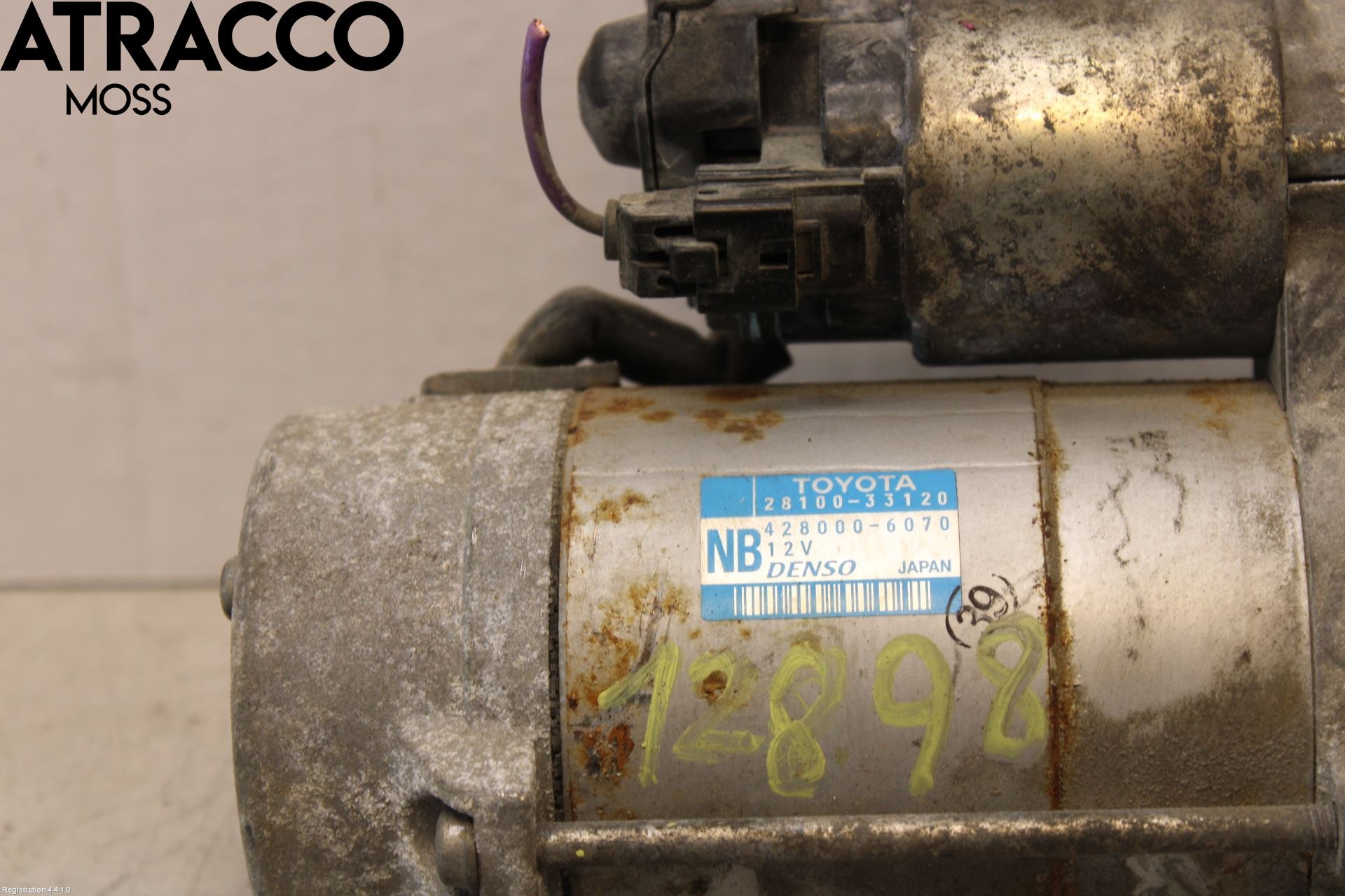 Toyota URBAN CRUISER Startmotor Diesel