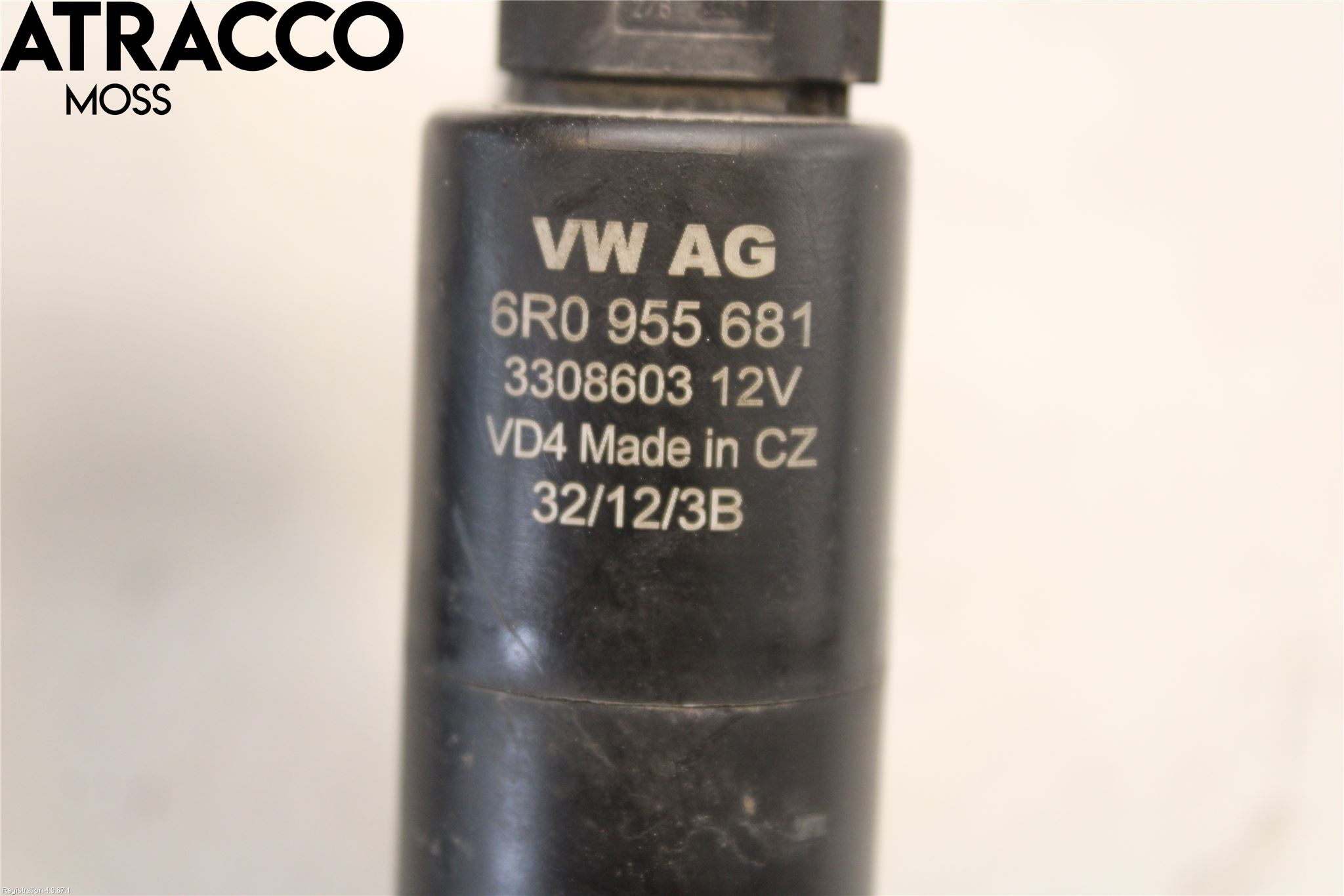 Volkswagen VW GOLF / E-GOLF VII 13-20 Spylerdyse Frontlykter