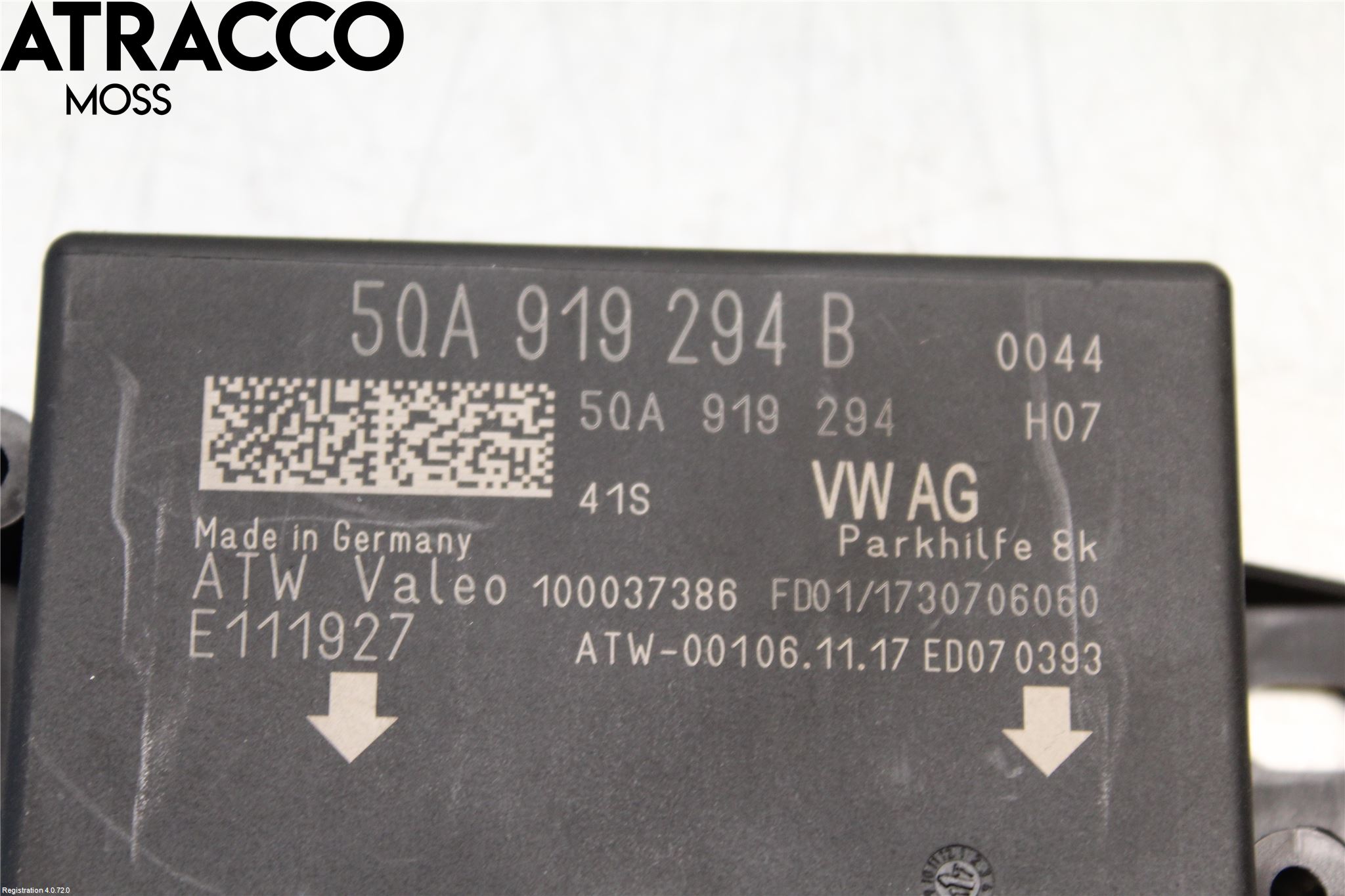 Audi A3/S3 8V 13-20 Styreenhet Parkering