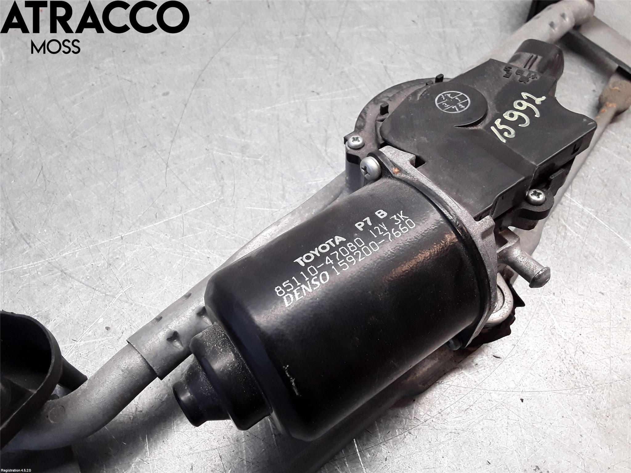 Toyota PRIUS NWH20 04-08 Viskermotor Frontrute