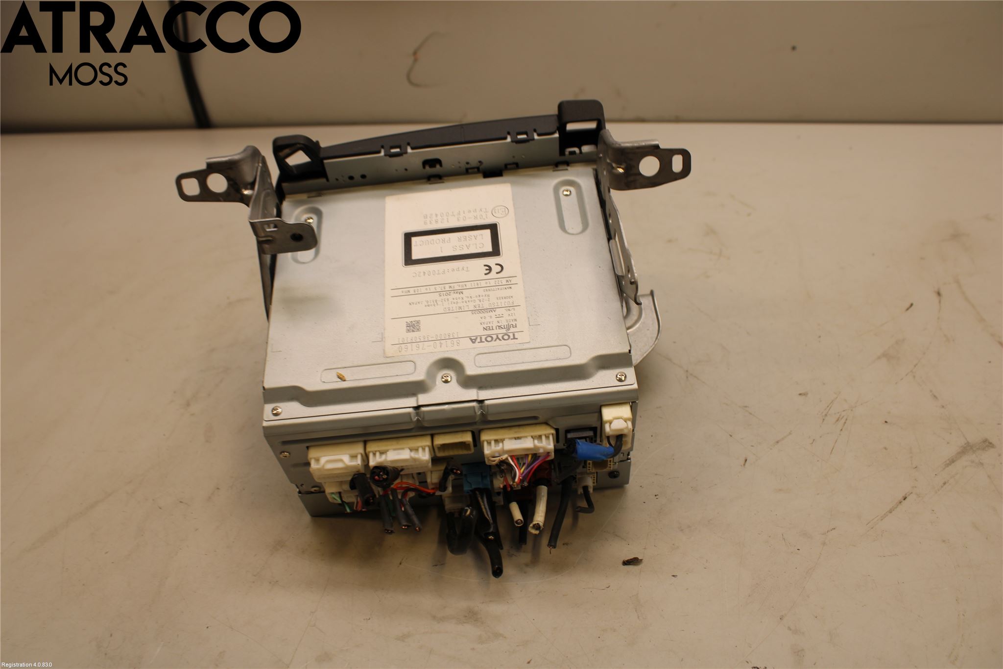 Lexus CT 200h Stereo Radio Med Cd