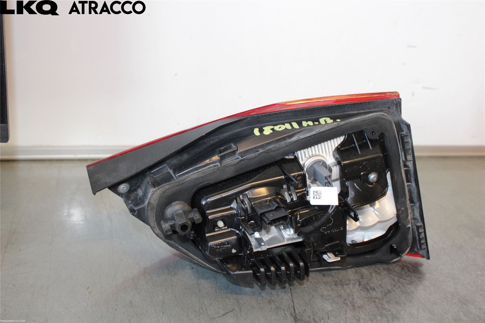 Opel ASTRA K 16-22 Baklykt Høyre  På Luke(Indre)