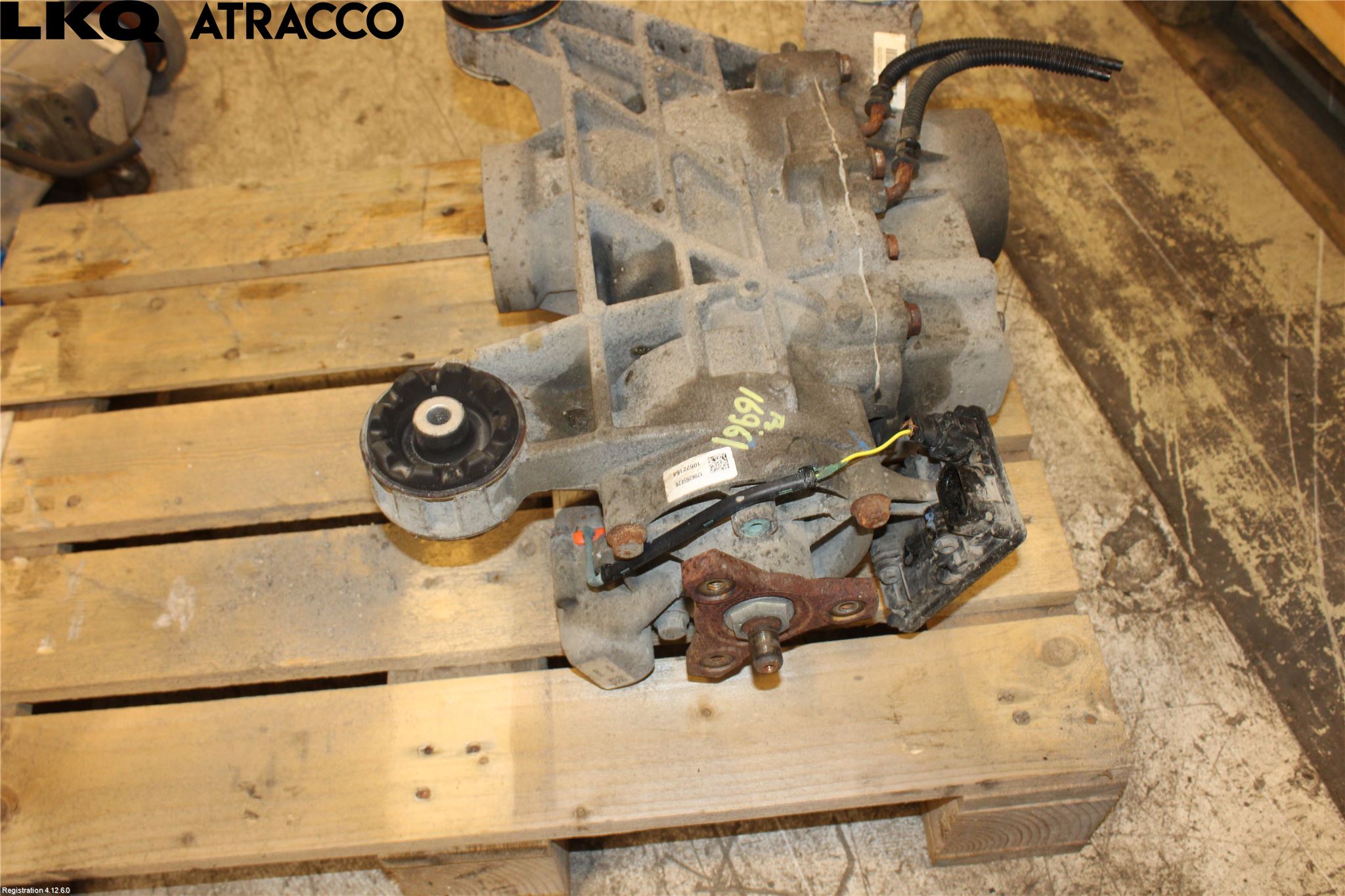 Volkswagen VW TIGUAN 07-16 Bakaksel Kardang Bak -Diff