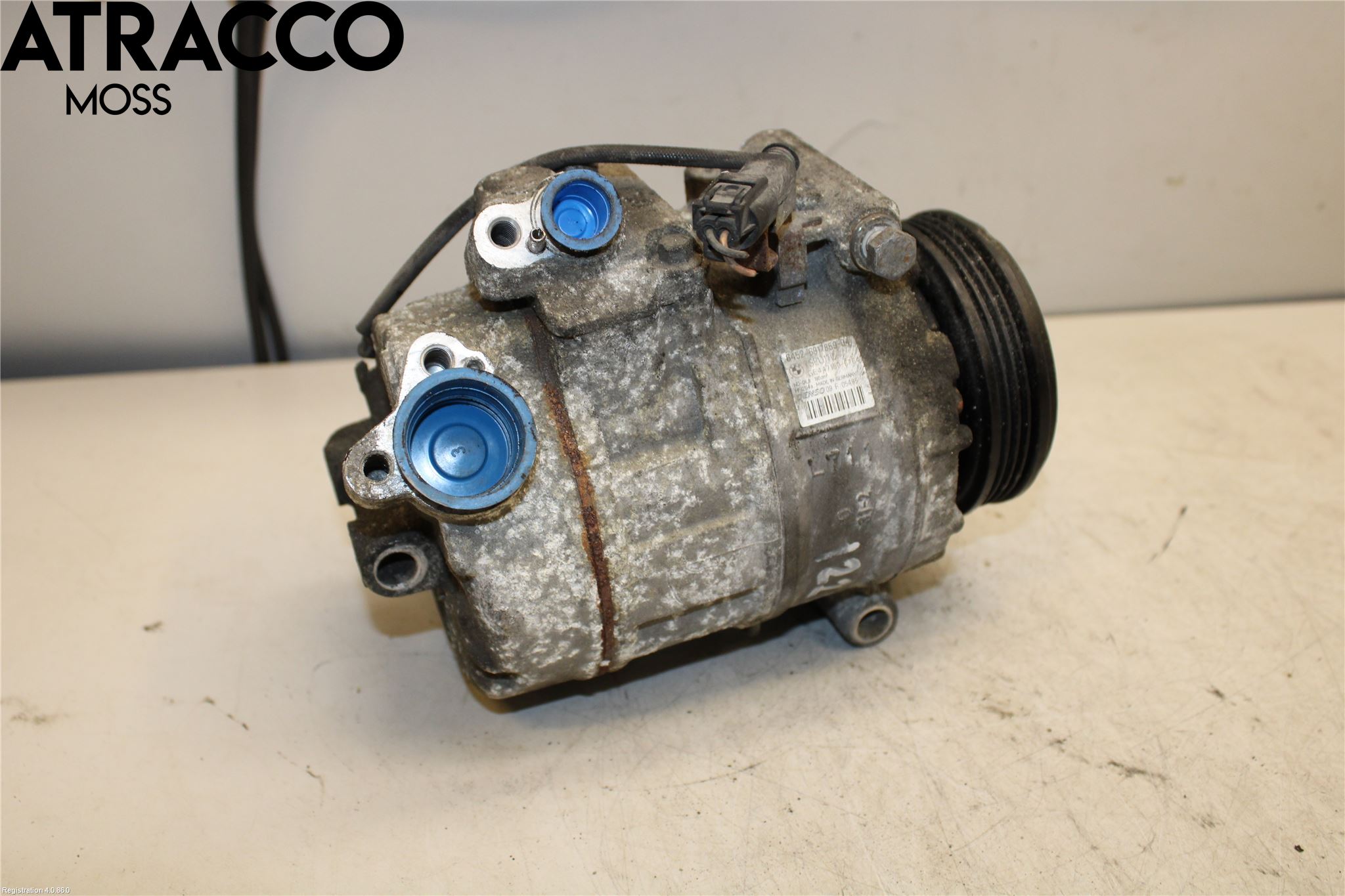 BMW 5 E60/61 Sed/Tou 02-10 Varme Ac Kompressor