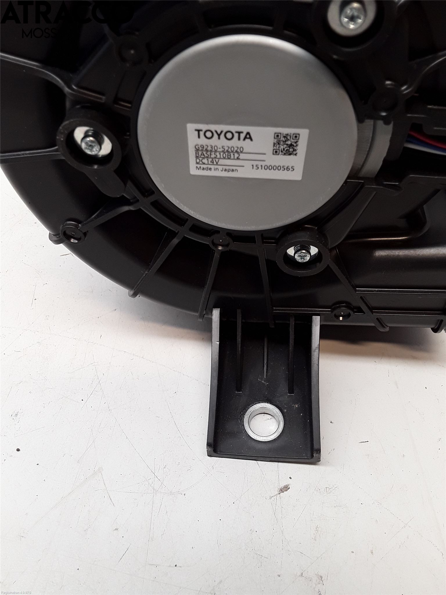 Toyota YARIS XP130 15-20 Varmeapparat Viftemotor