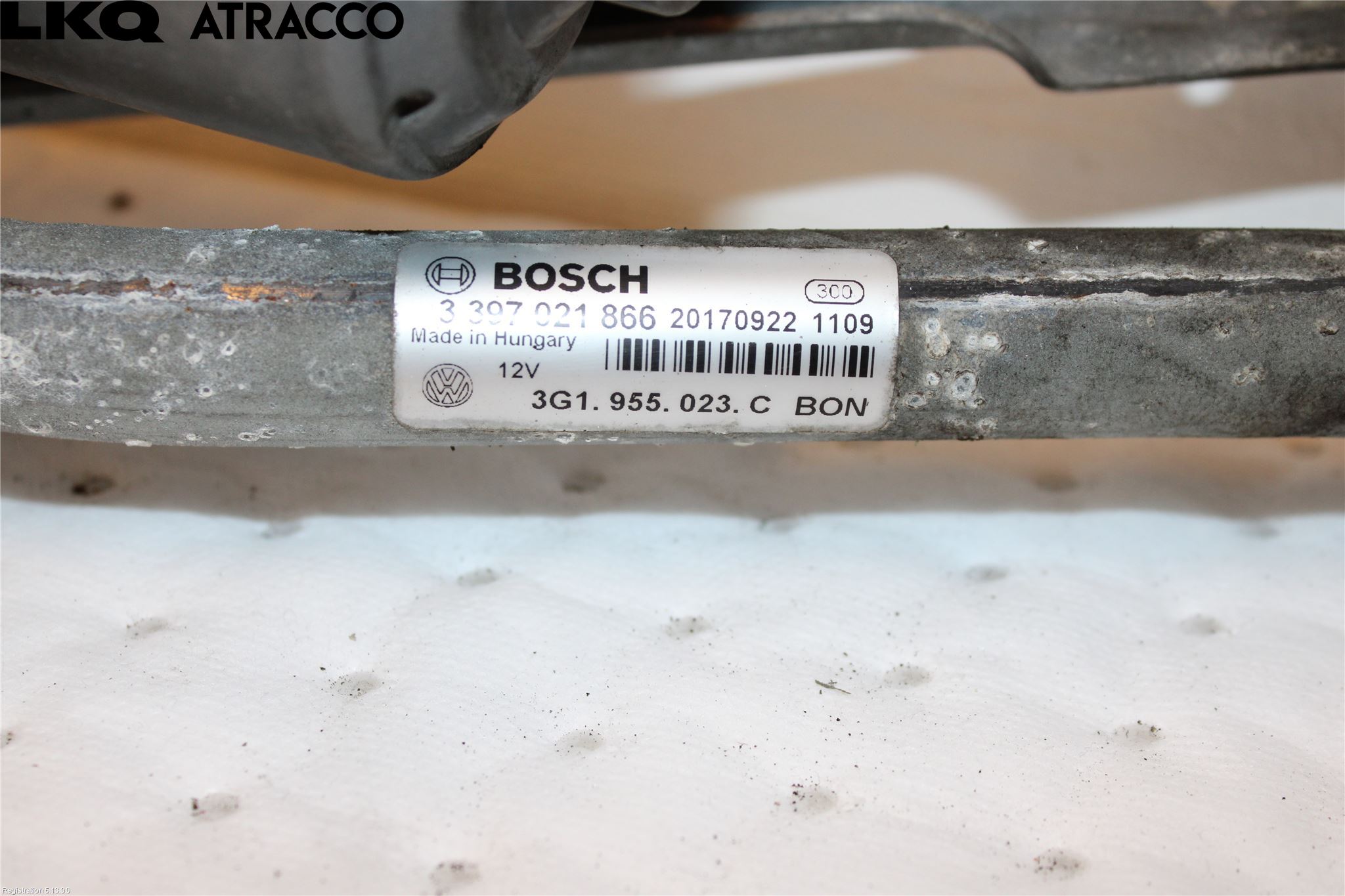 Volkswagen VW PASSAT 15-19 Viskermotor Frontrute