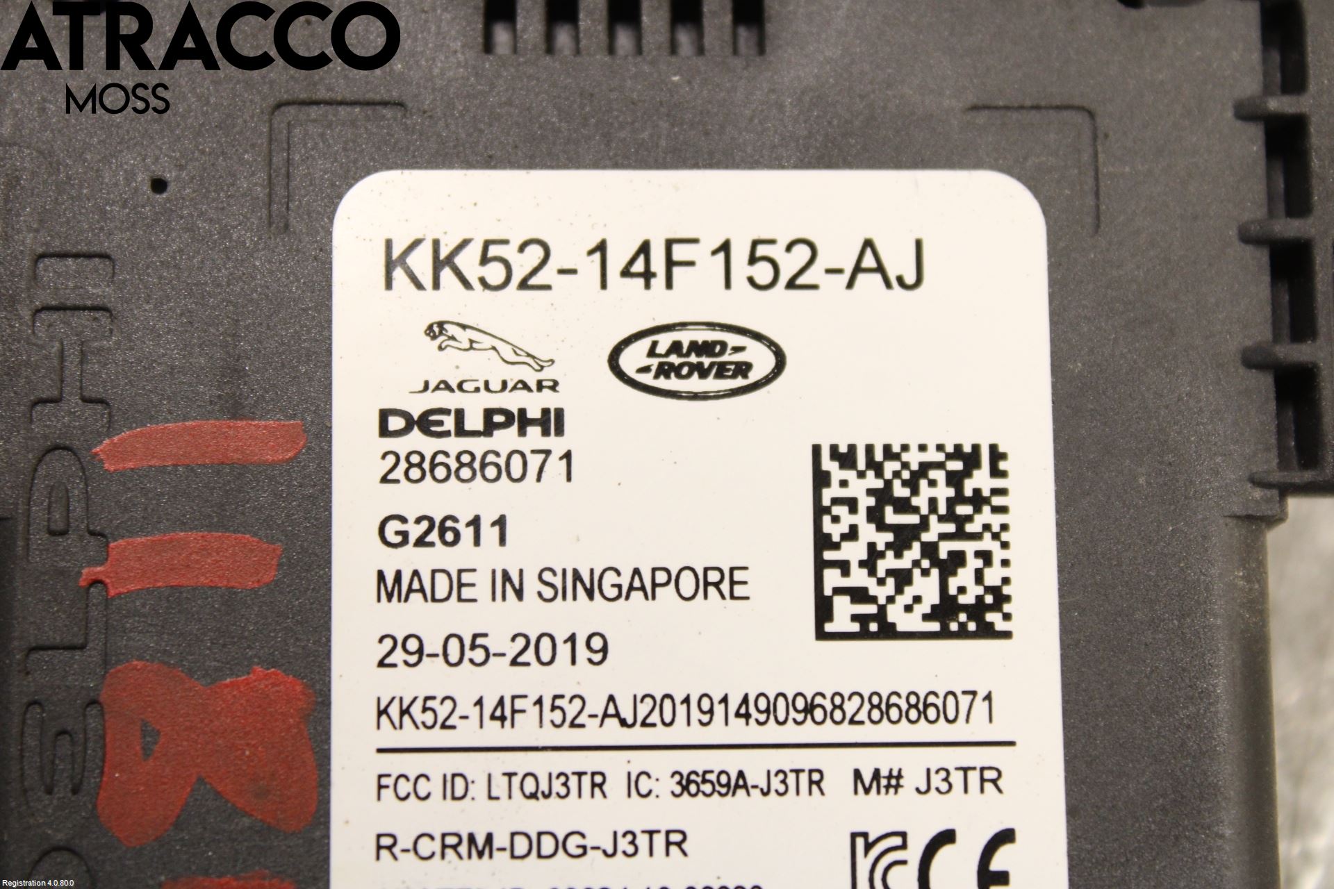 Landrover RANGE ROVER SPORT (L494) 14-22 Sensor Kollisjonsbeskyttelse
