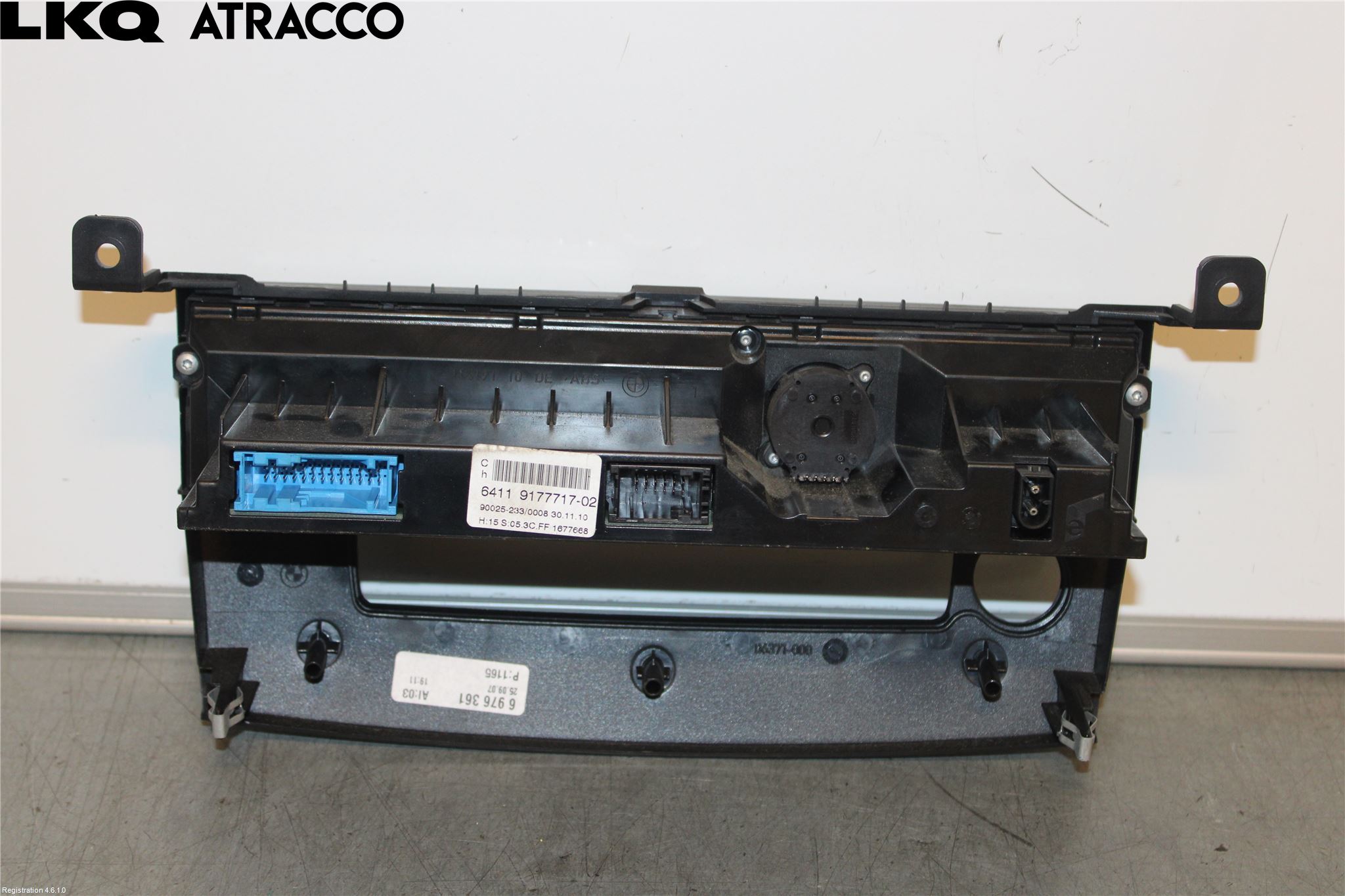 BMW 5 E60/61 Sed/Tou 02-10 Varme Ac Betjening-Display