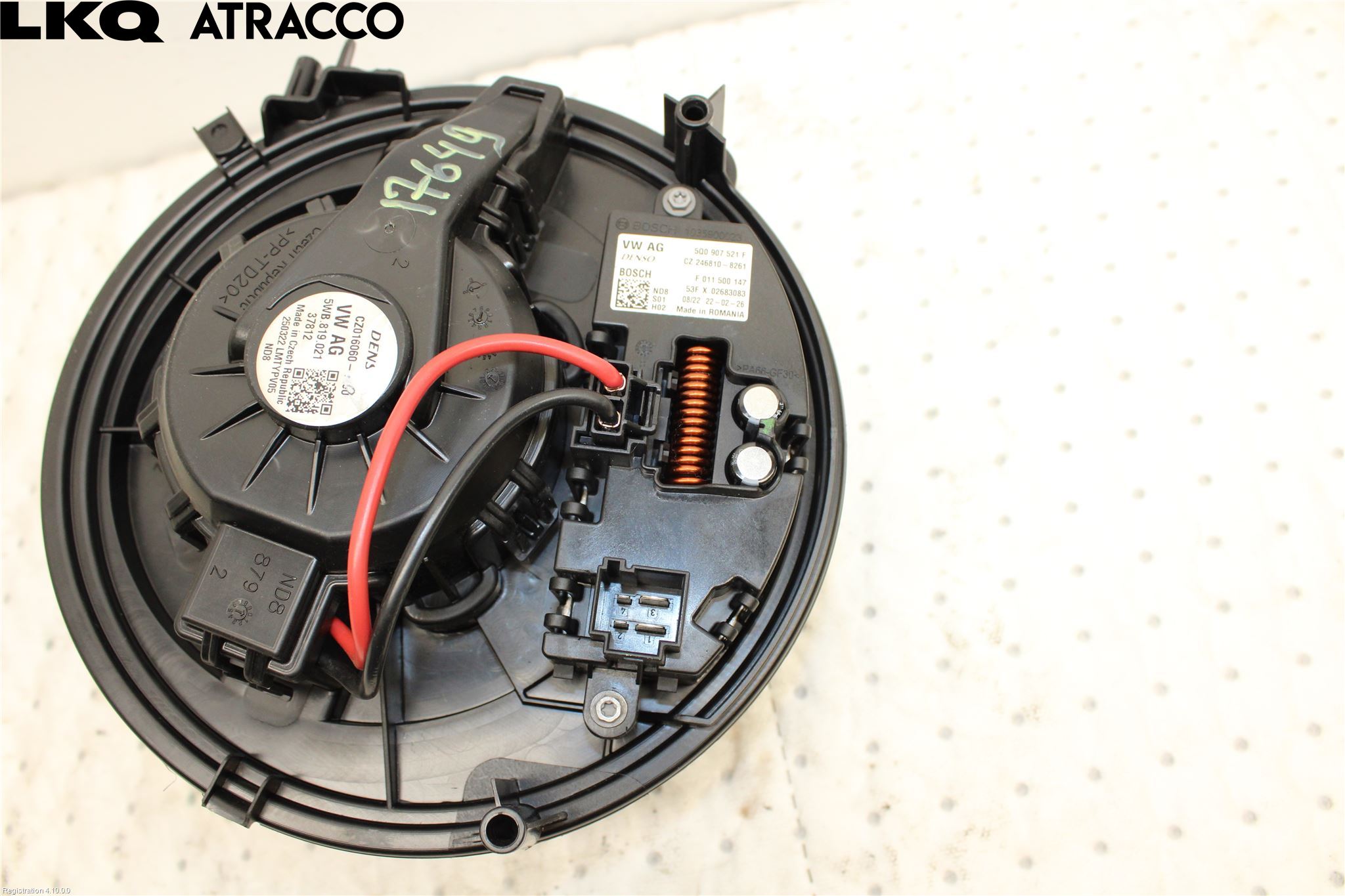 Skoda SUPERB 16-24 Varmeapparat Viftemotor