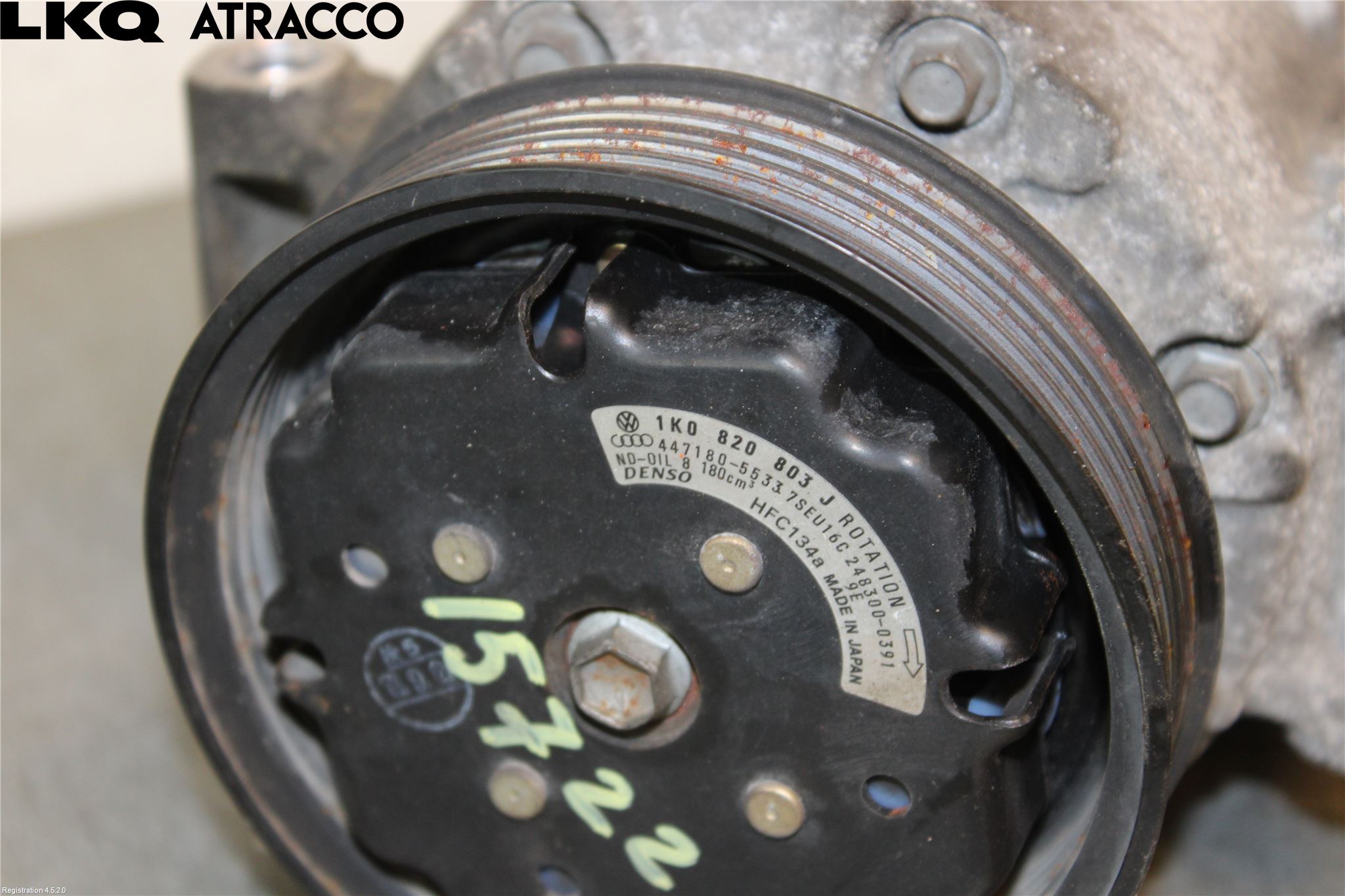 Volkswagen VW GOLF V 04-09 Varme Ac Kompressor