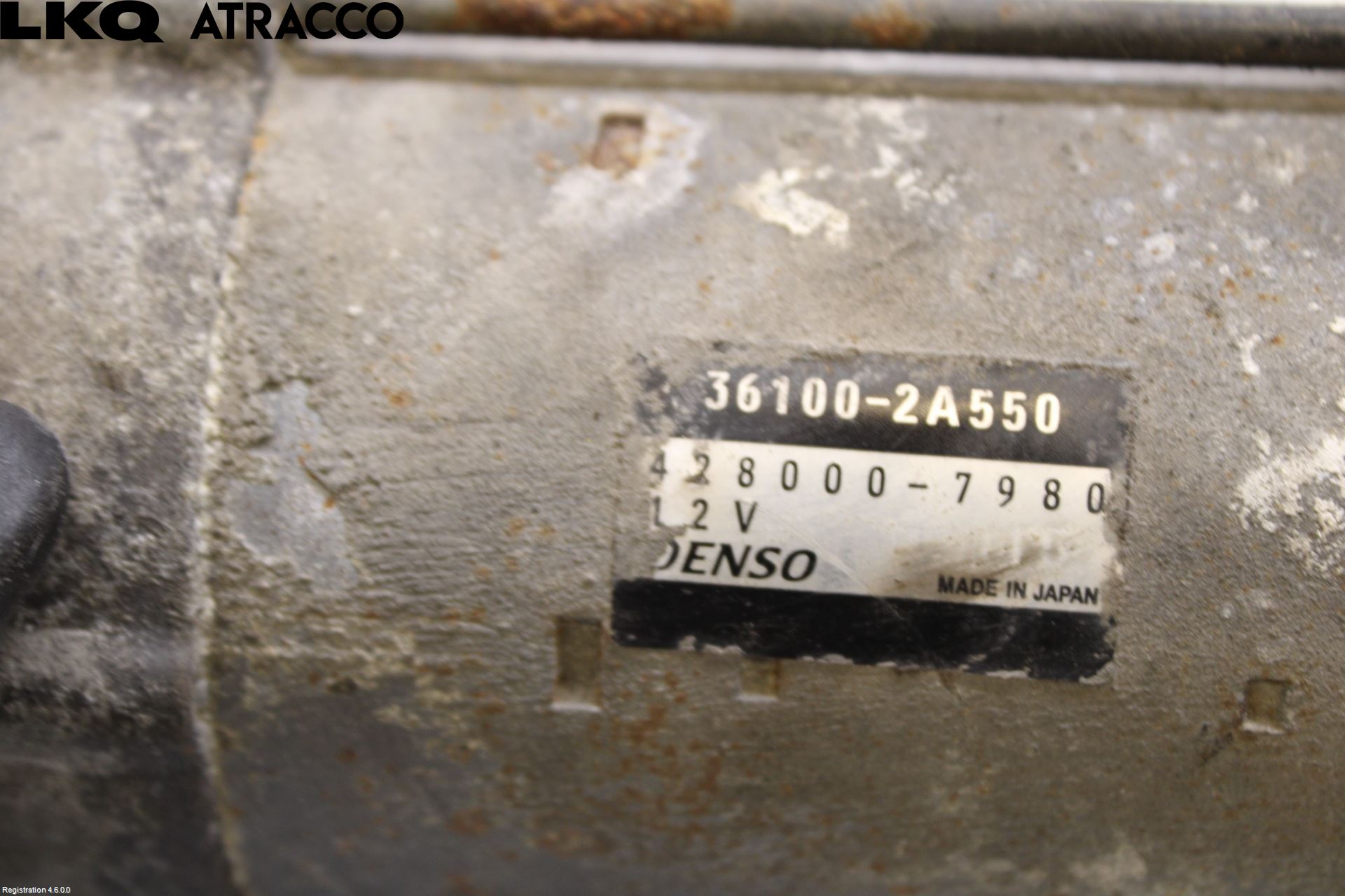 Kia SPORTAGE (SL) 11-15 Startmotor Diesel