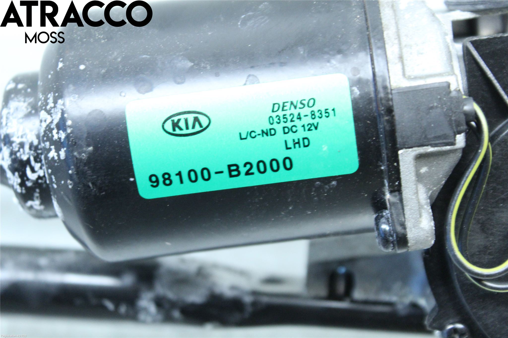 Kia SOUL 09- Viskermotor Frontrute