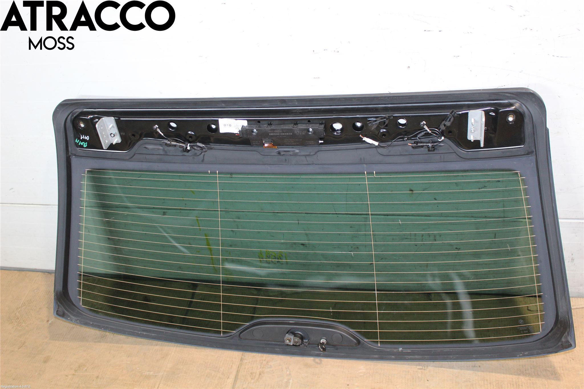 BMW 5 F10/F11/F18 09-17 Bakluke Del Øvre (2Delt)