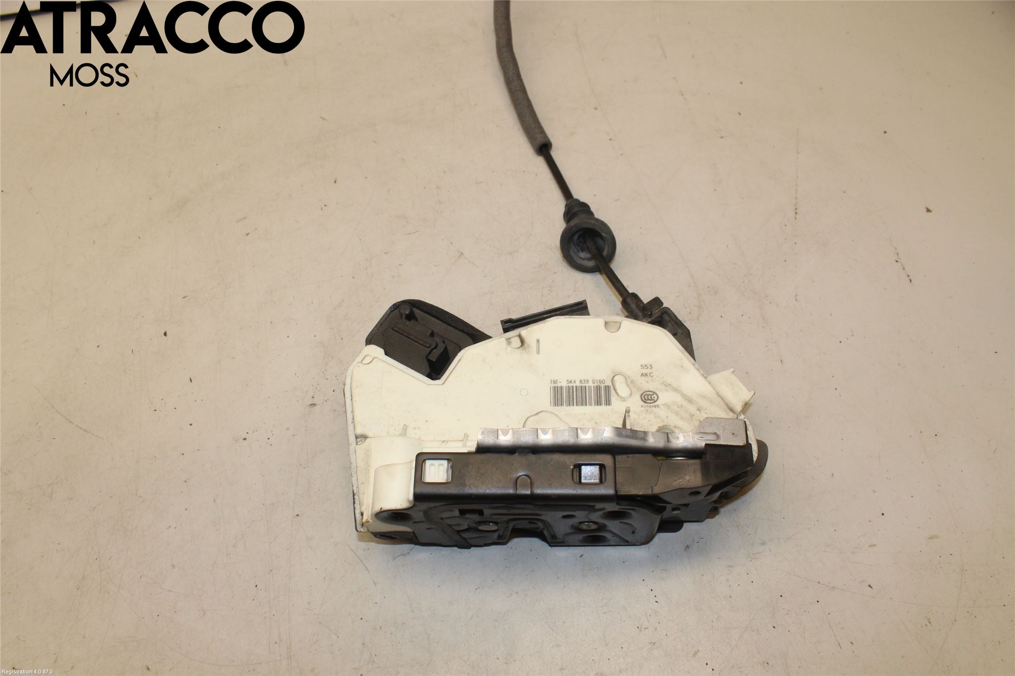 Volkswagen VW GOLF / E-GOLF VII 13-20 Dørlås - Låsekasse